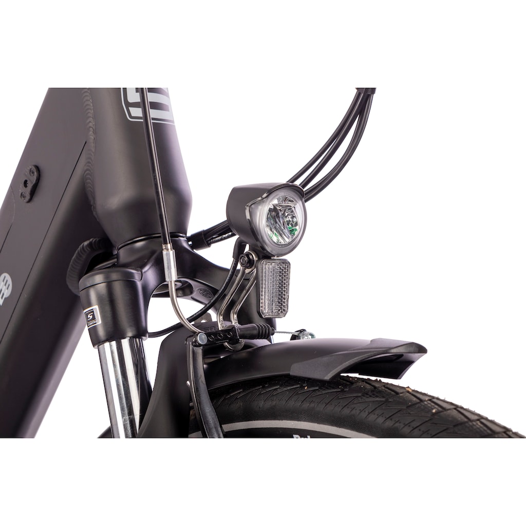 SAXONETTE E-Bike »Optimum Plus«, 7 Gang, Mittelmotor 250 W