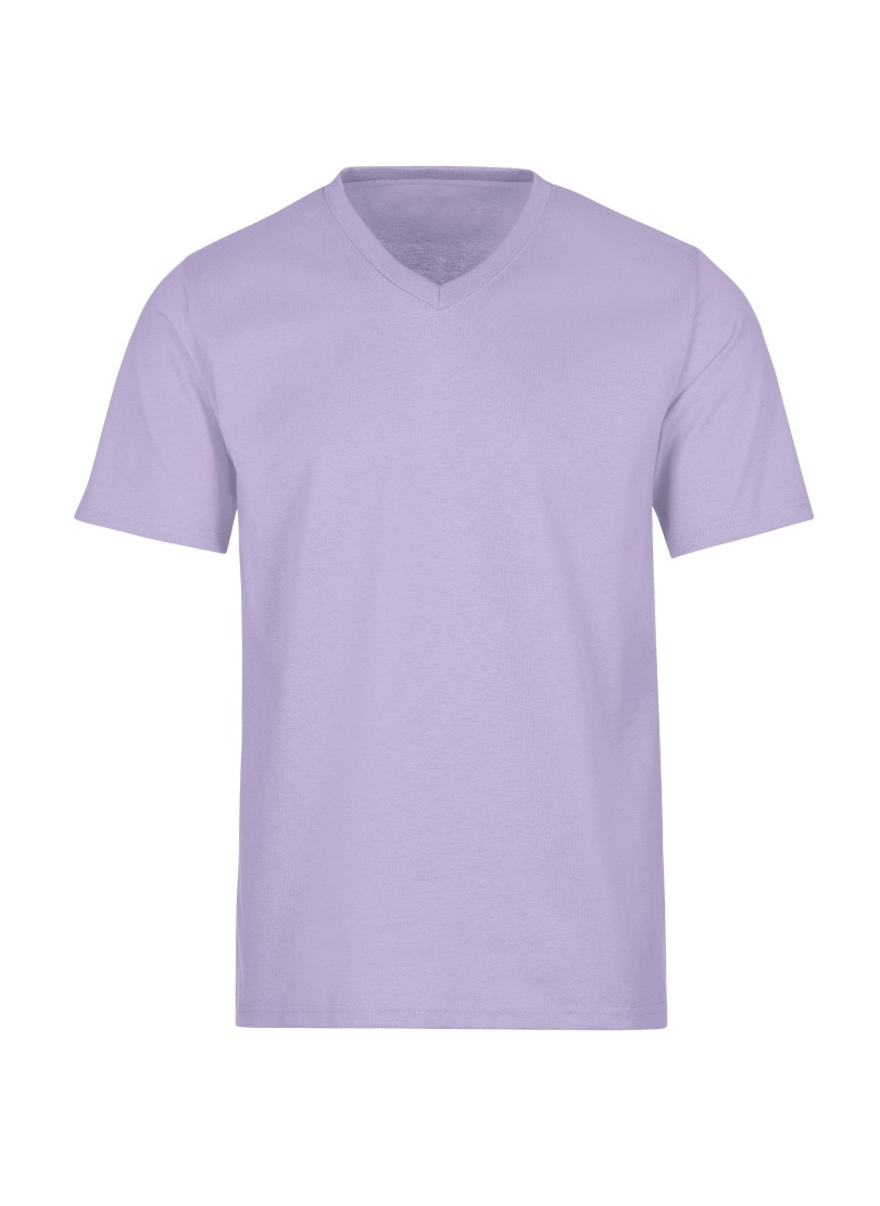 Trigema T-Shirt »TRIGEMA V-Shirt DELUXE für kaufen Baumwolle« | BAUR