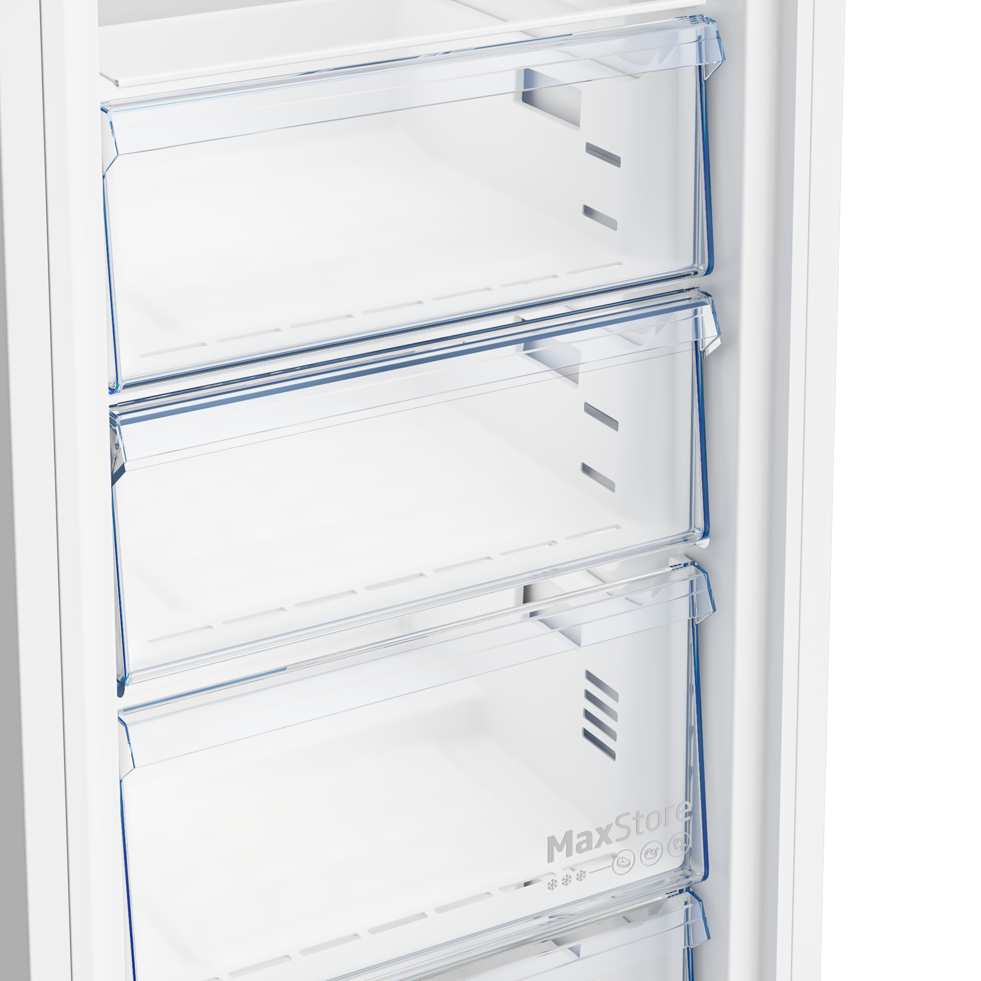 BEKO Gefrierschrank »B5RFNE295W« 170,5 cm hoch 59,7 cm breit Aufstellung bei -15 bis +43 °C dank FreezerGuard möglich.