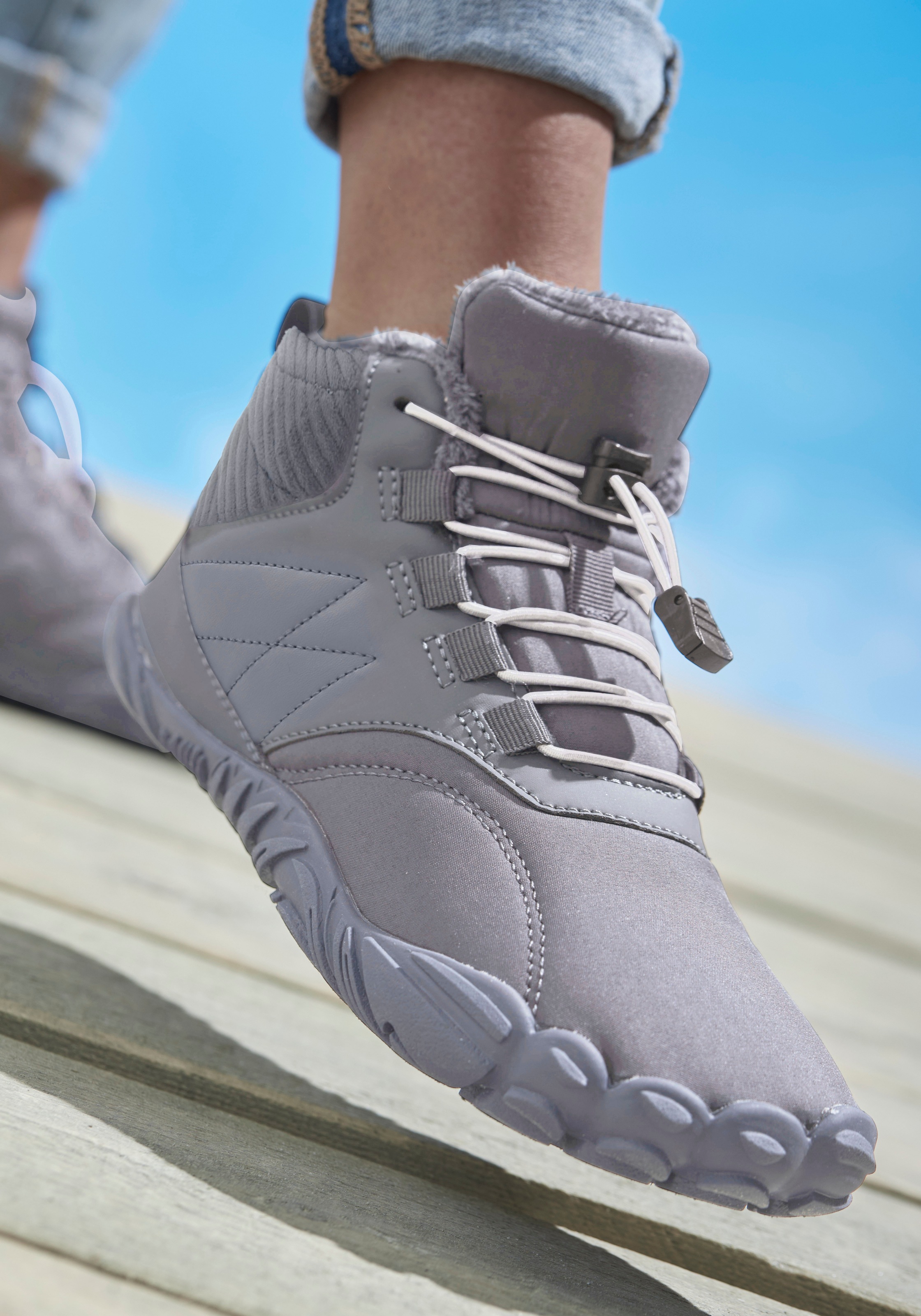 Vivance Stiefelette "Freizeitschuh, Halbschuh, Sneaker" zum Reinschlüpfen m günstig online kaufen