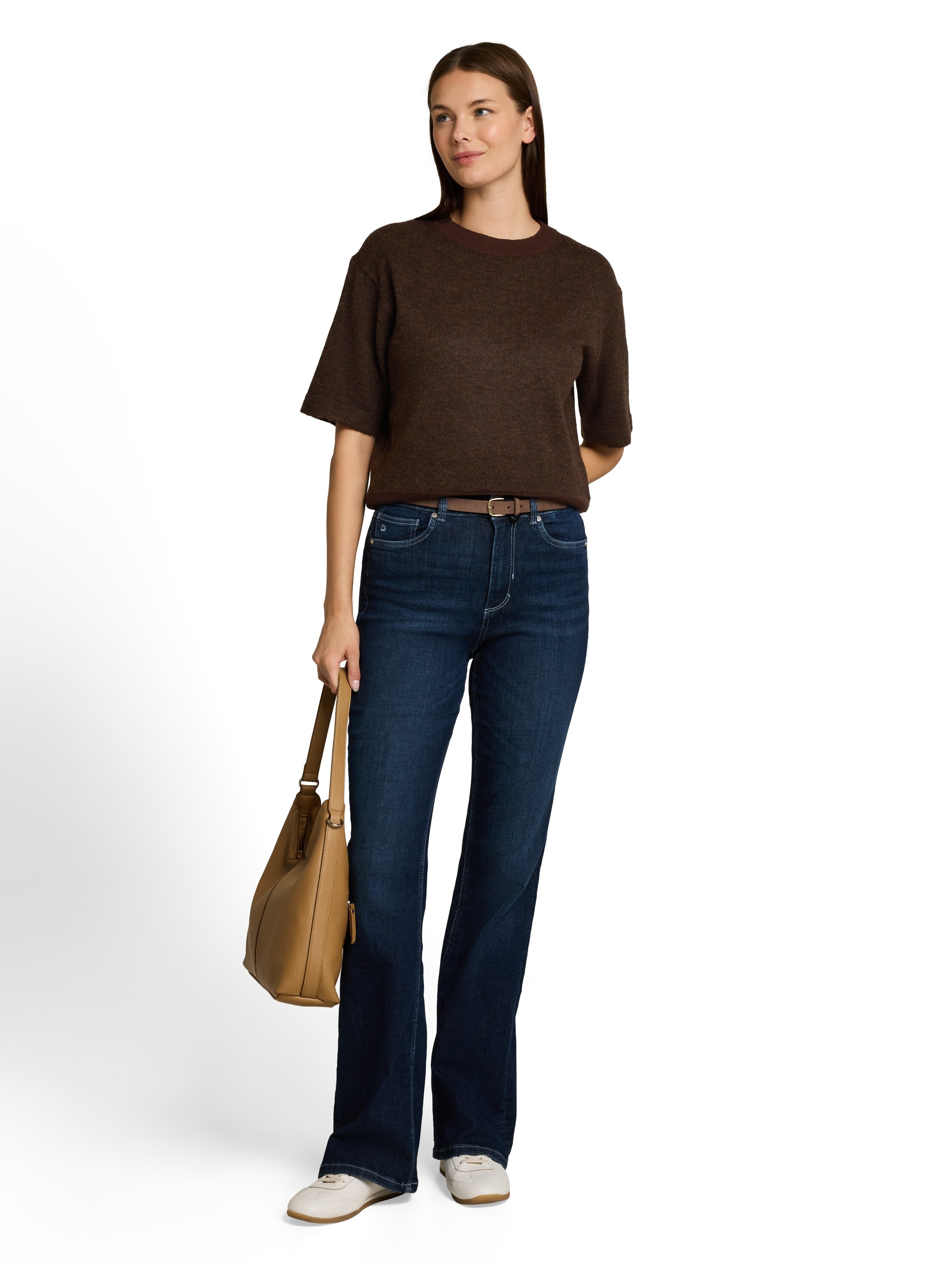 TOM TAILOR Strickpullover »Regular« Sommer-Strickpullover / Halbarm