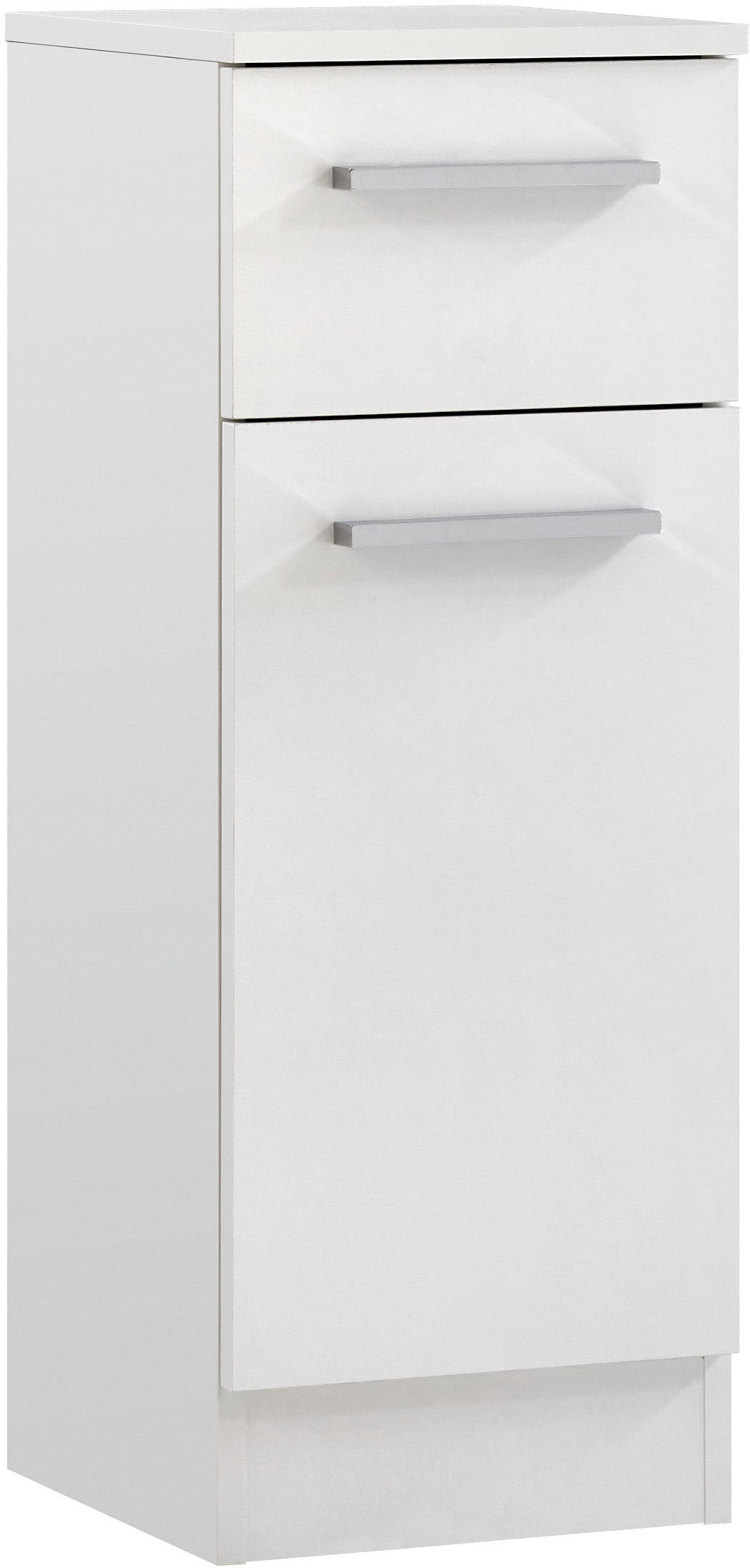 Saphir Badmöbel-Set »Quickset 335 6-teilig, Waschbeckenunterschrank mit LED-Spiegelschrank«, (6 St.), Hochschränke, Unterschrank, Hängeschrank, inkl. Türdämpfer, 13 Türen