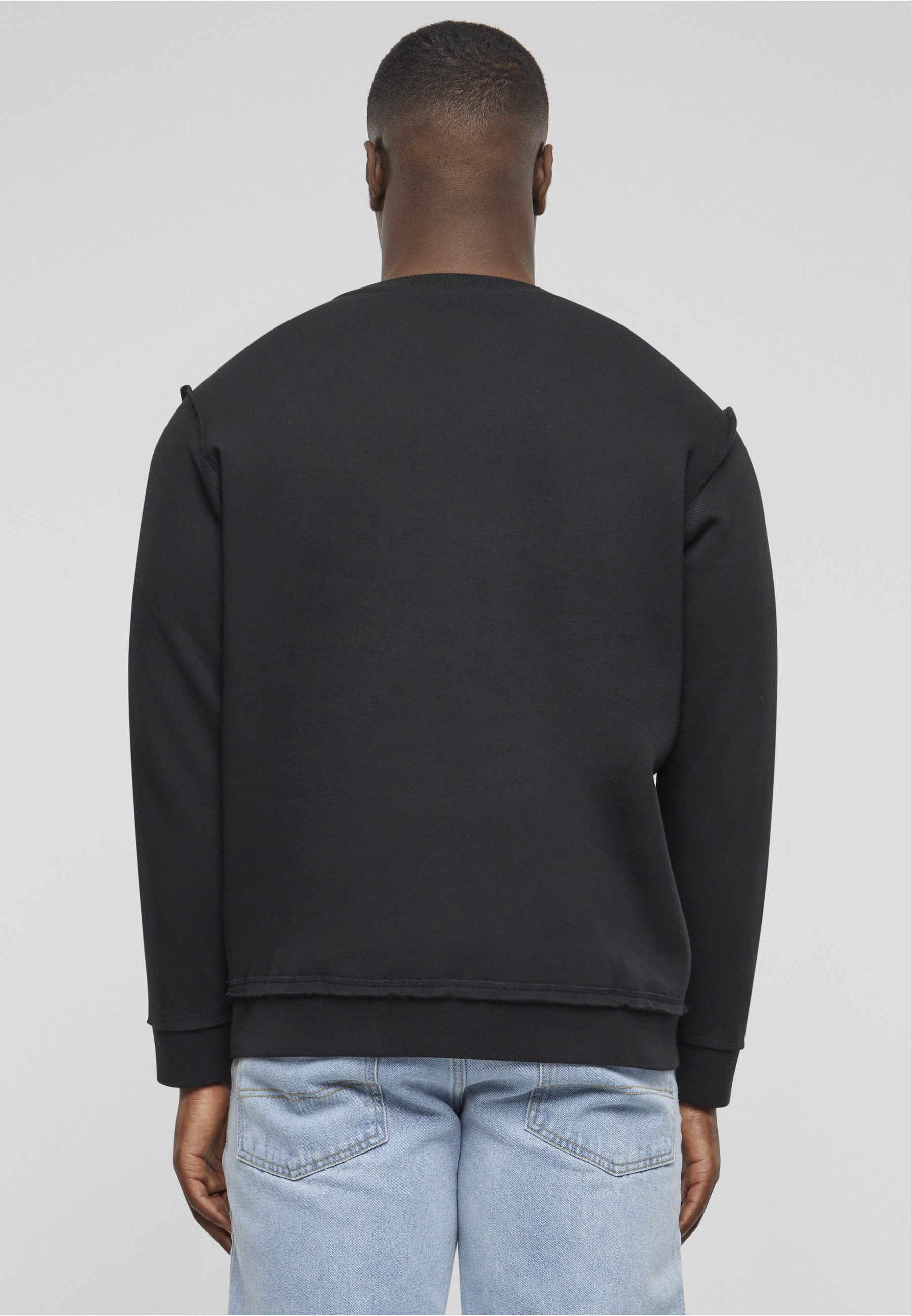 URBAN CLASSICS Sweatshirt »Urban Classics Herren Oversized Open Edge Crew«, 1 Stk.
