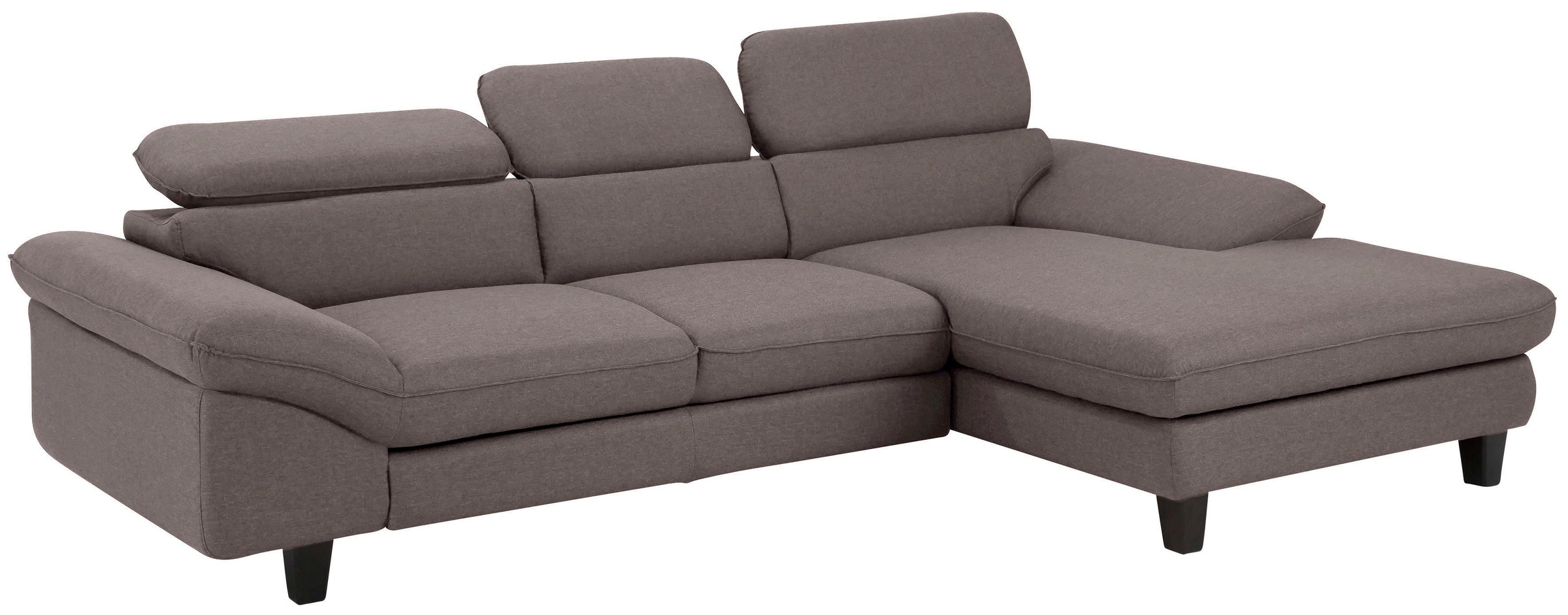 Home affaire Ecksofa »Pilot L-Form«, mit Kopfteilverstellung, wahlweise mit Bettfunktion & Bettkasten