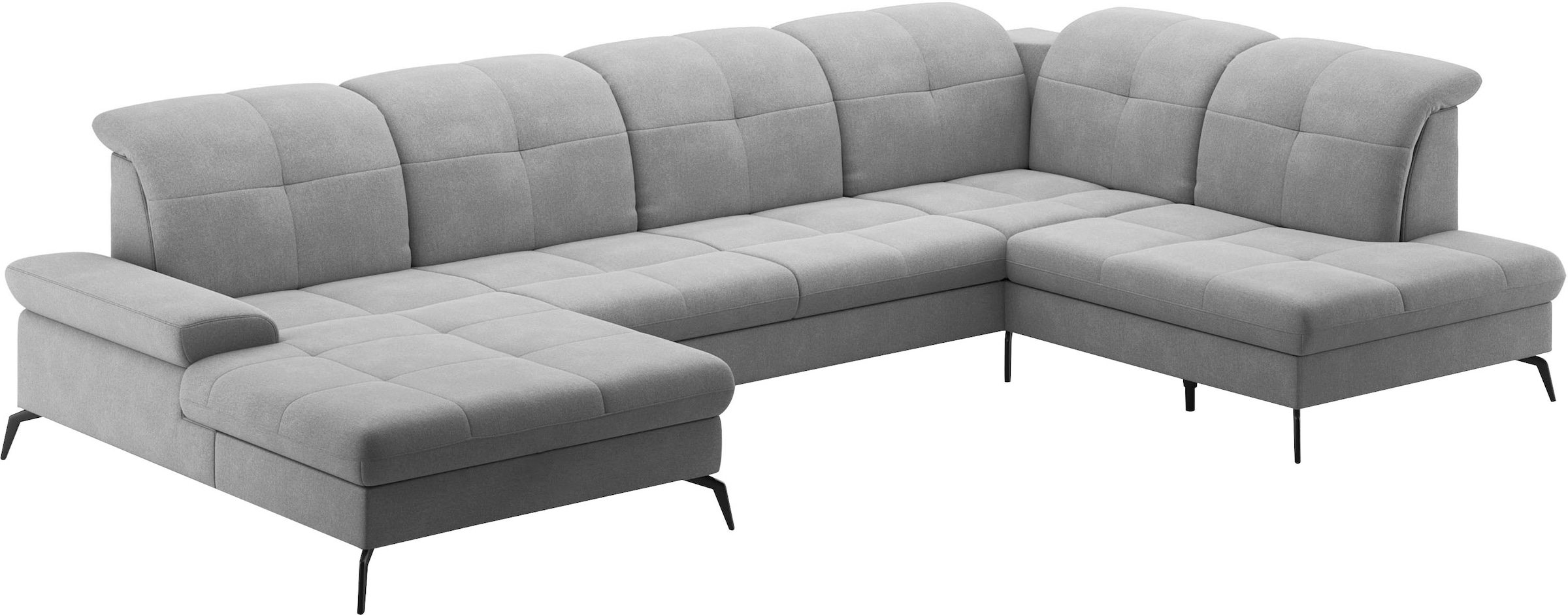 sit&more Wohnlandschaft »Amica«, inkl Sitztiefenverstellung und Armteilverstellung