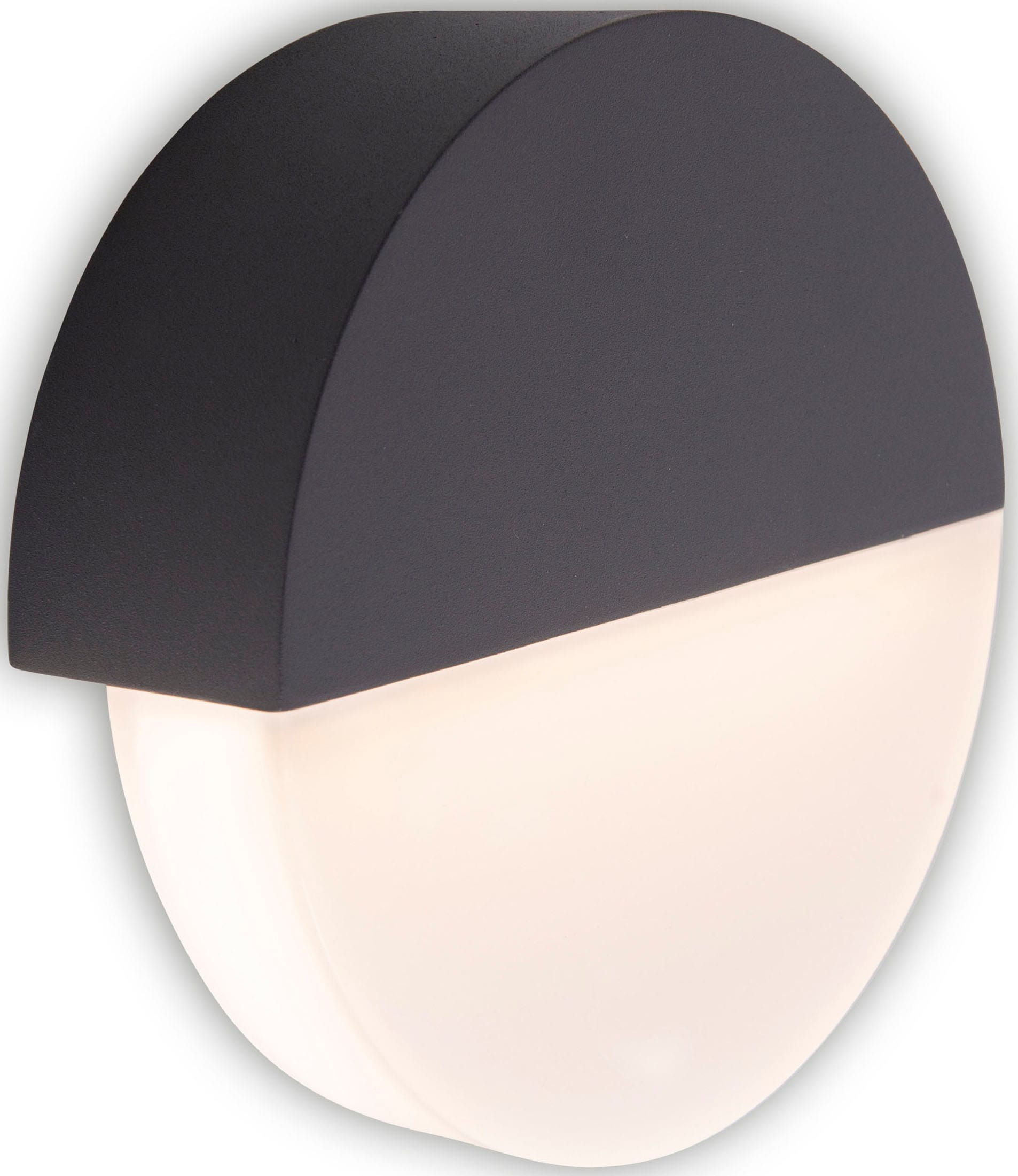 näve LED Außen-Wandleuchte "Sobrio" LED-Board 1 Stk. Warmweiß Wandleuchte, günstig online kaufen