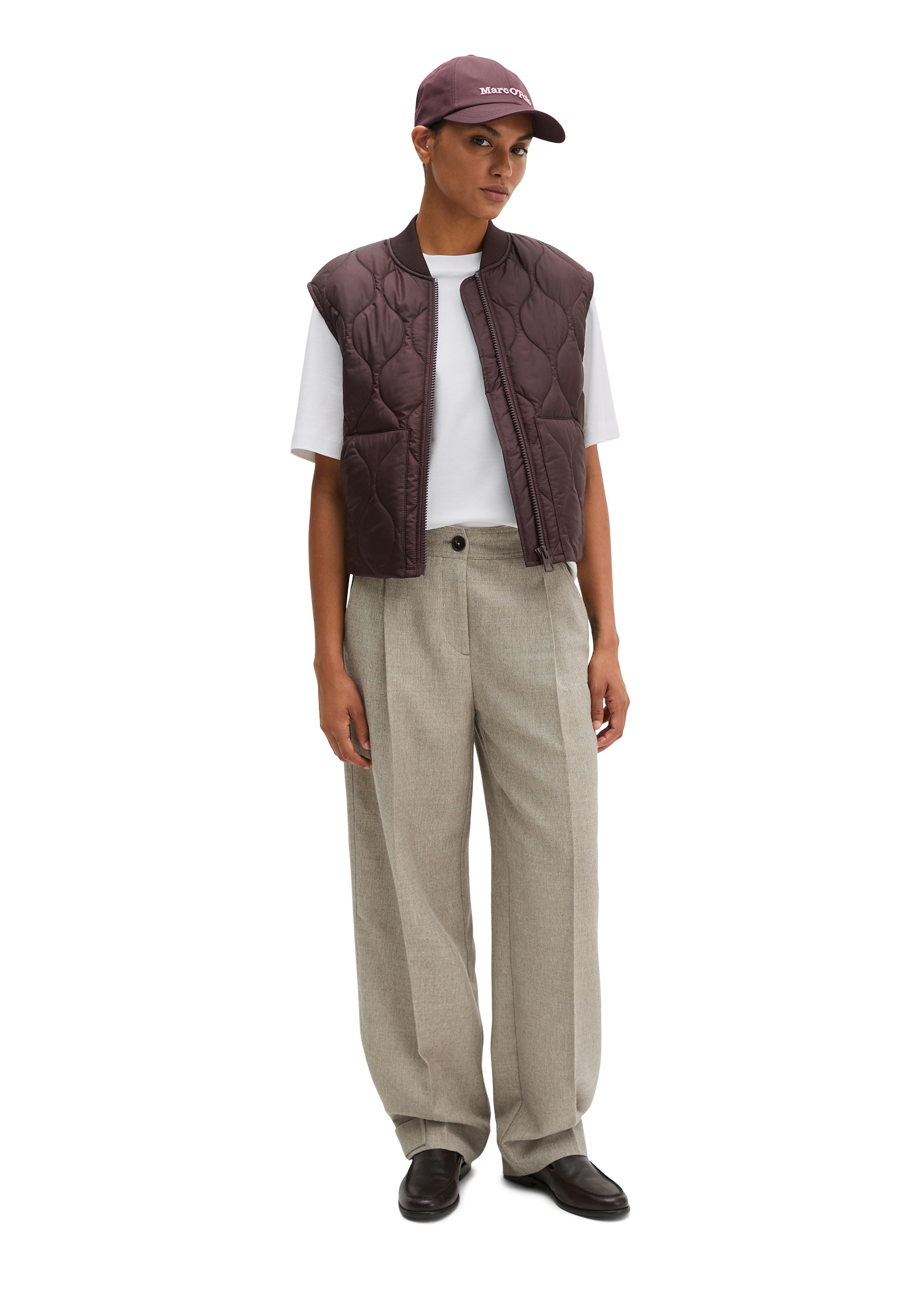 Marc O'Polo Steppweste »aus recyceltem Polyester«