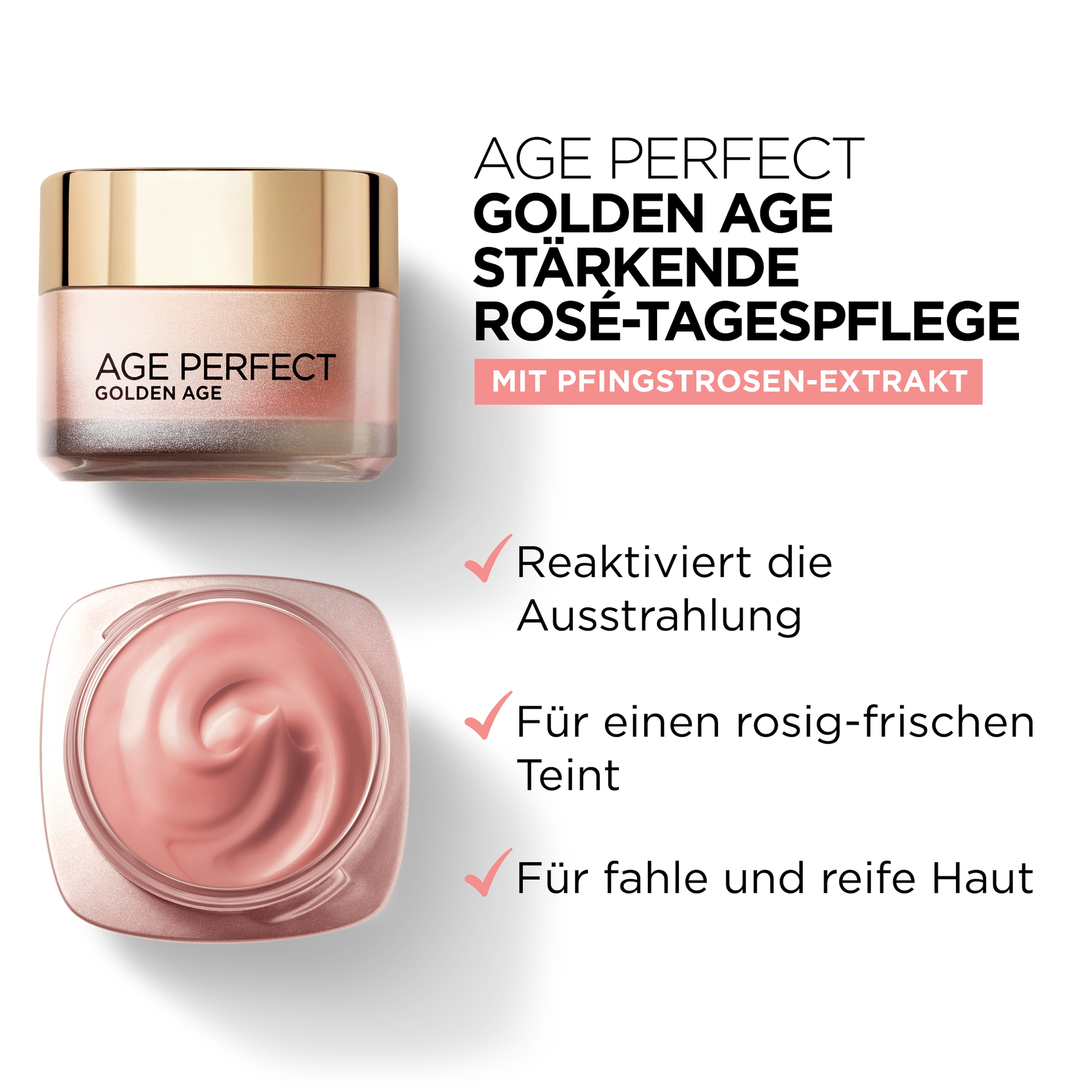 L'ORÉAL PARIS Gesichtspflege-Set »Age Perfect Golden Age Tag und Nacht« mit Neo-Calcium