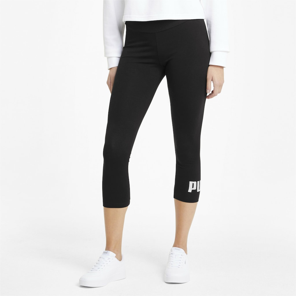 PUMA Leggings »Essentials Logo 3/4-Leggings Damen«