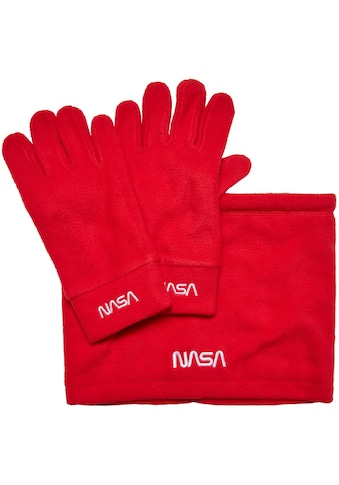 MisterTee Baumwollhandschuhe »Unisex NASA Fleece Set«
