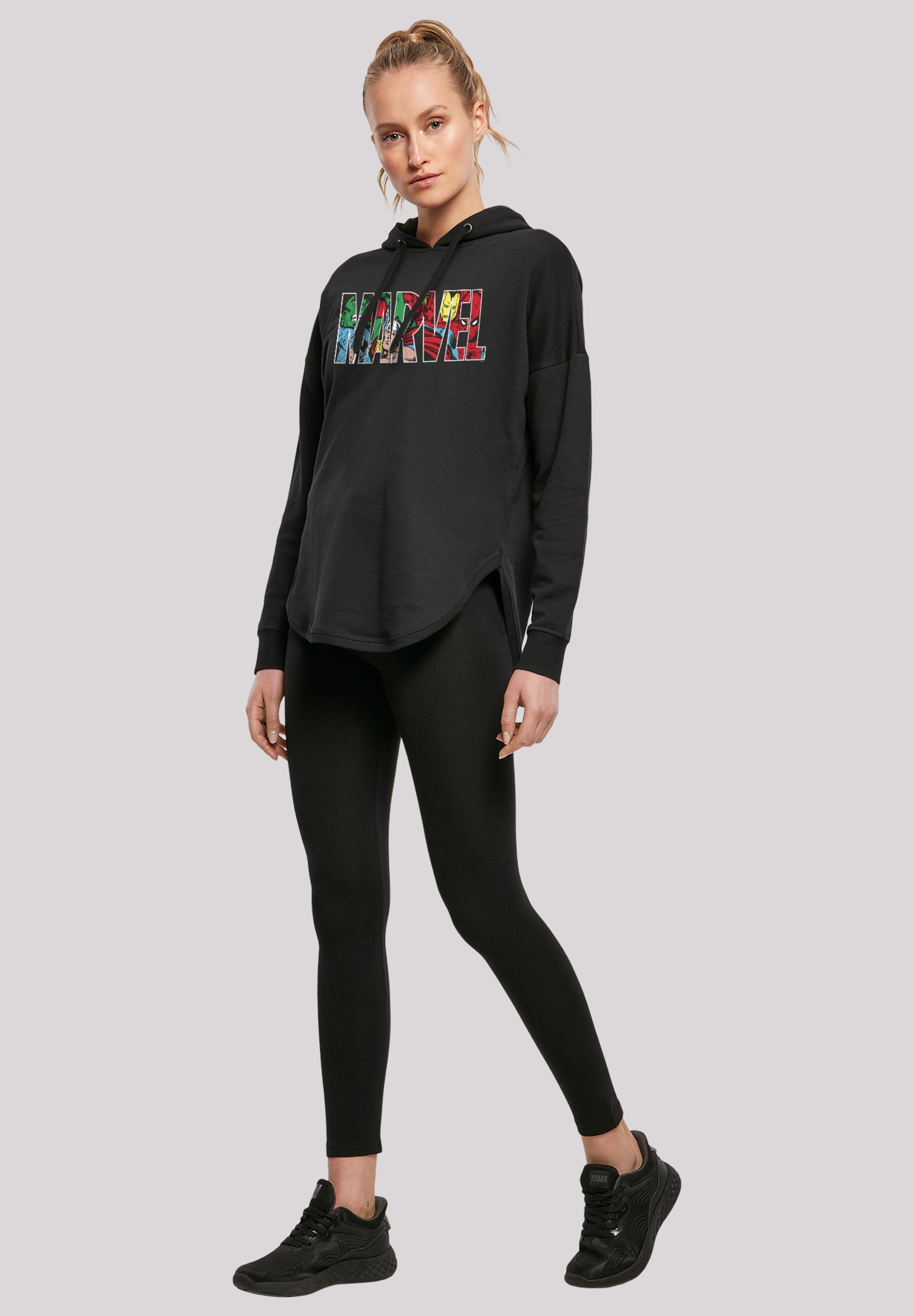 F4NT4STIC Kapuzenpullover »Marvel Avengers Logo Character infill«, Print
