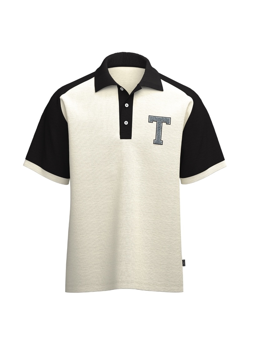 Trigema Poloshirt »TRIGEMA Oversized Raglan T Shirt mit trigema Printmotiv« 1
