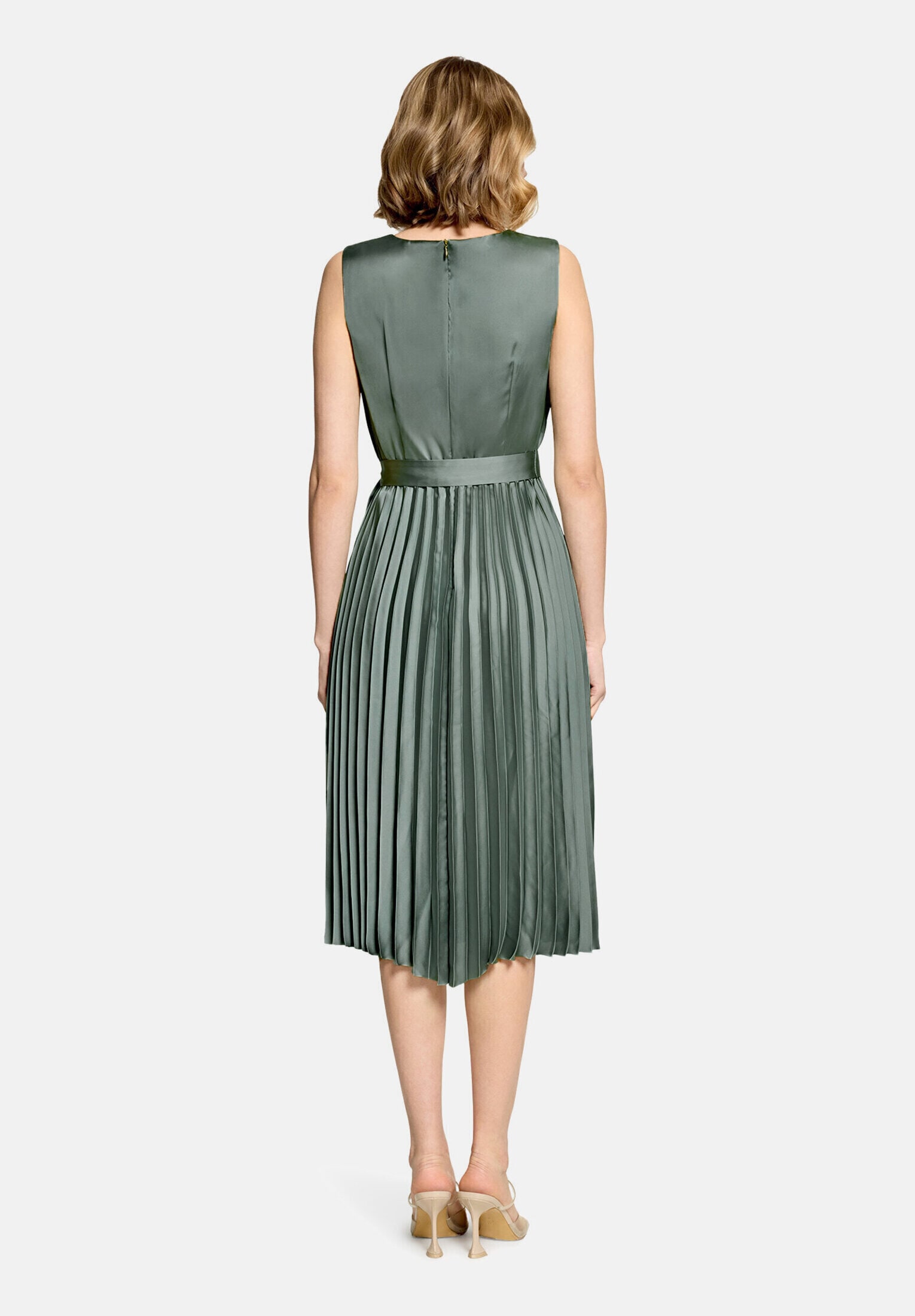Betty&Co Midikleid »Damen mit Plissee« Ohne Tasche Plissee