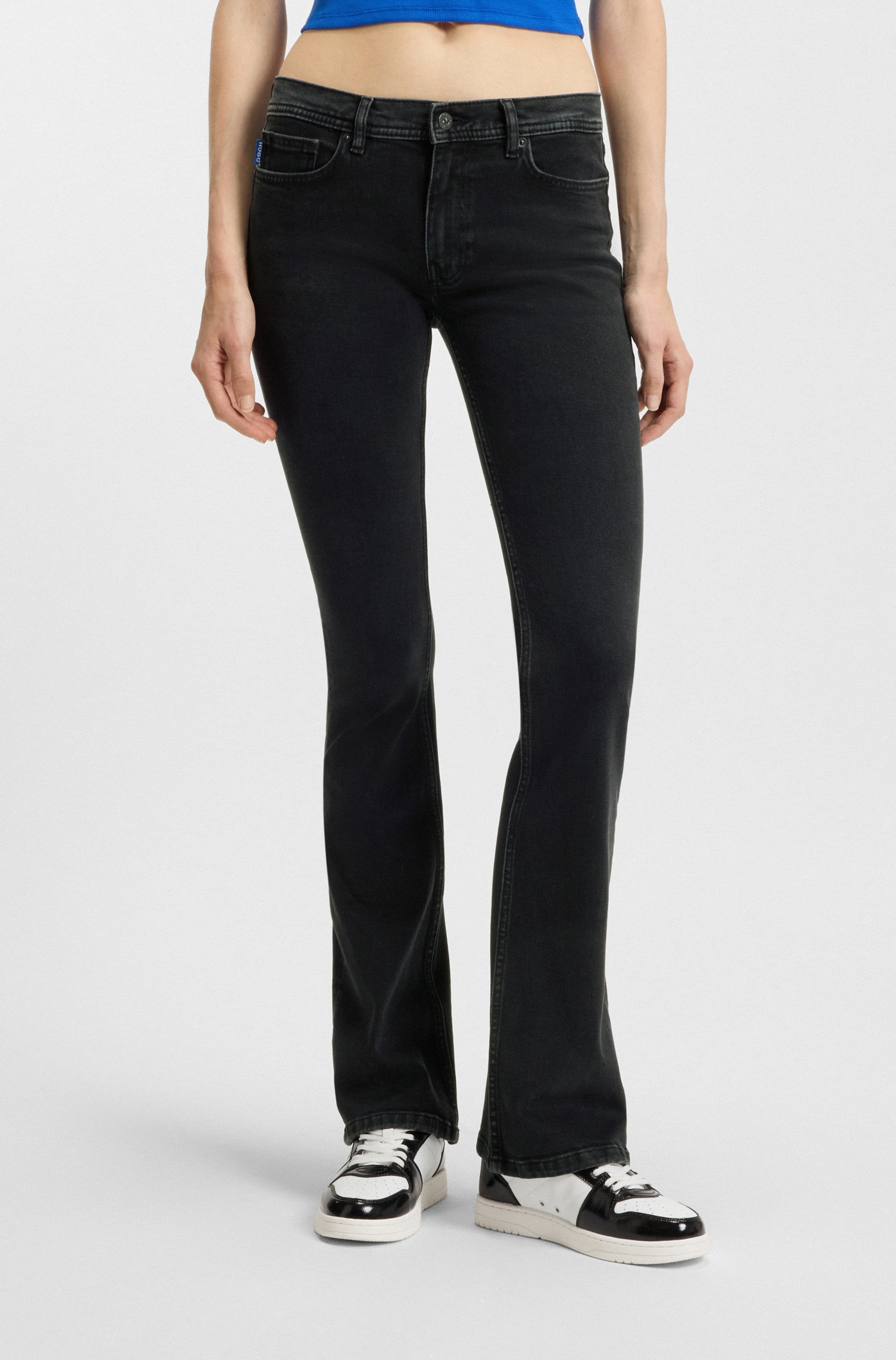 HUGO Blue Bootcut-Jeans "Getti", Ausgestelltes Bein, elastisches Denim günstig online kaufen