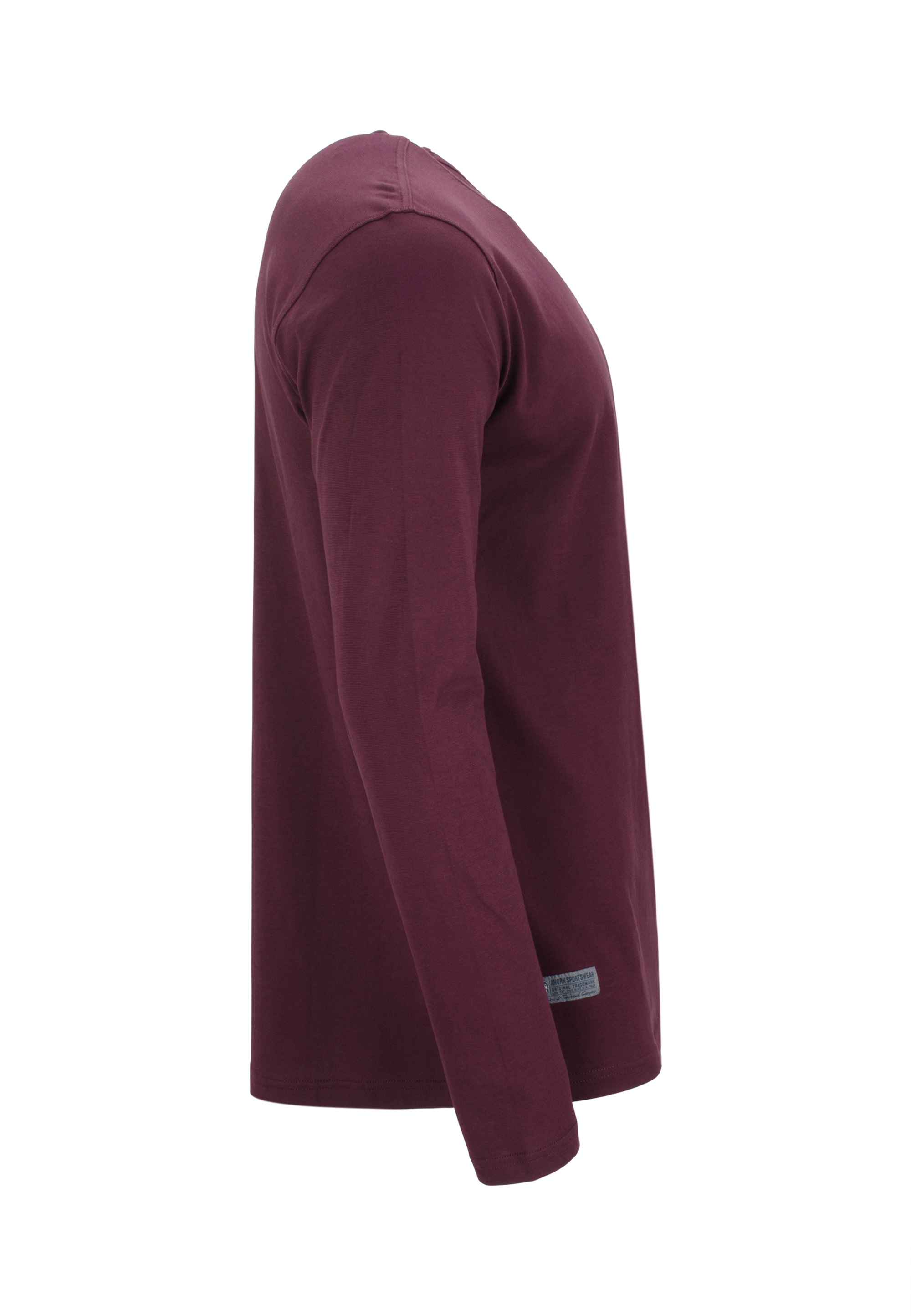 AHORN SPORTSWEAR Langarmshirt, mit Rundhalsausschnitt