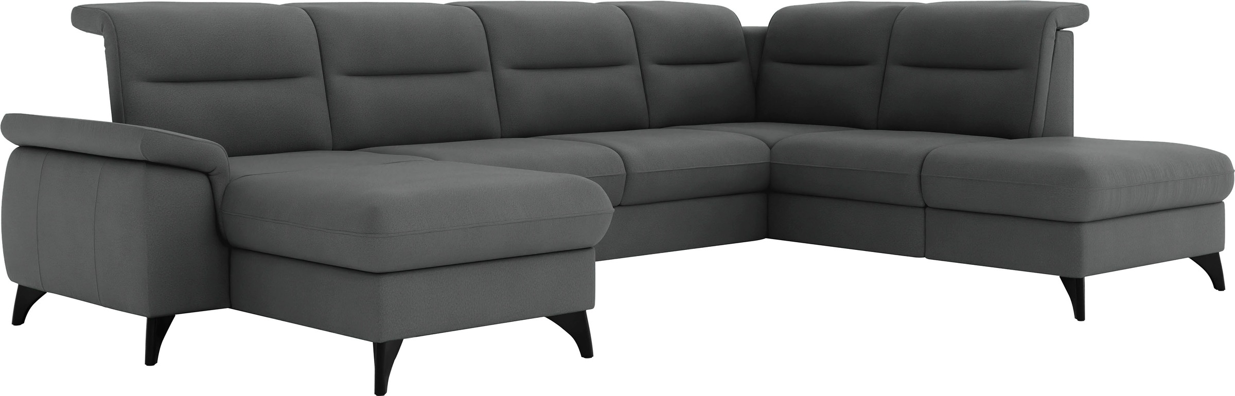 Thumbnail - sit&more Wohnlandschaft "Astoria U-Form" wahlweise mit motorischer Relaxfunktion