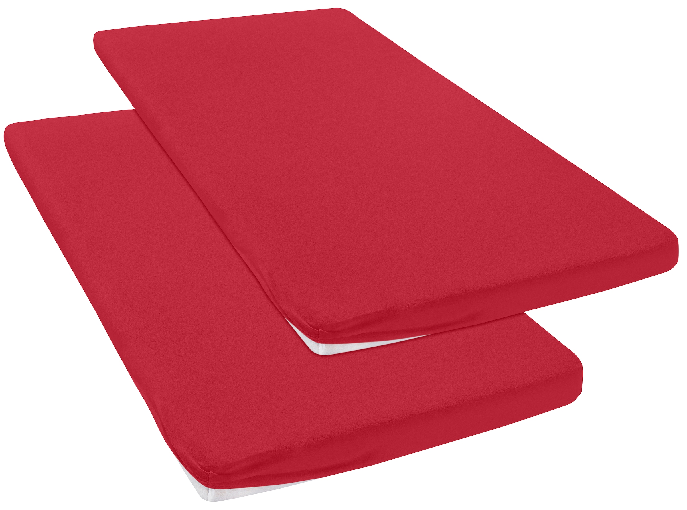 OTTO home Spannbettlaken "Topper Basic, in Gr. 90x200, 140x200 oder 180x200 cm" Baumwolle, Matratzen bis 8 cm Höhe, Bettlaken, Spannbetttuch, Laken