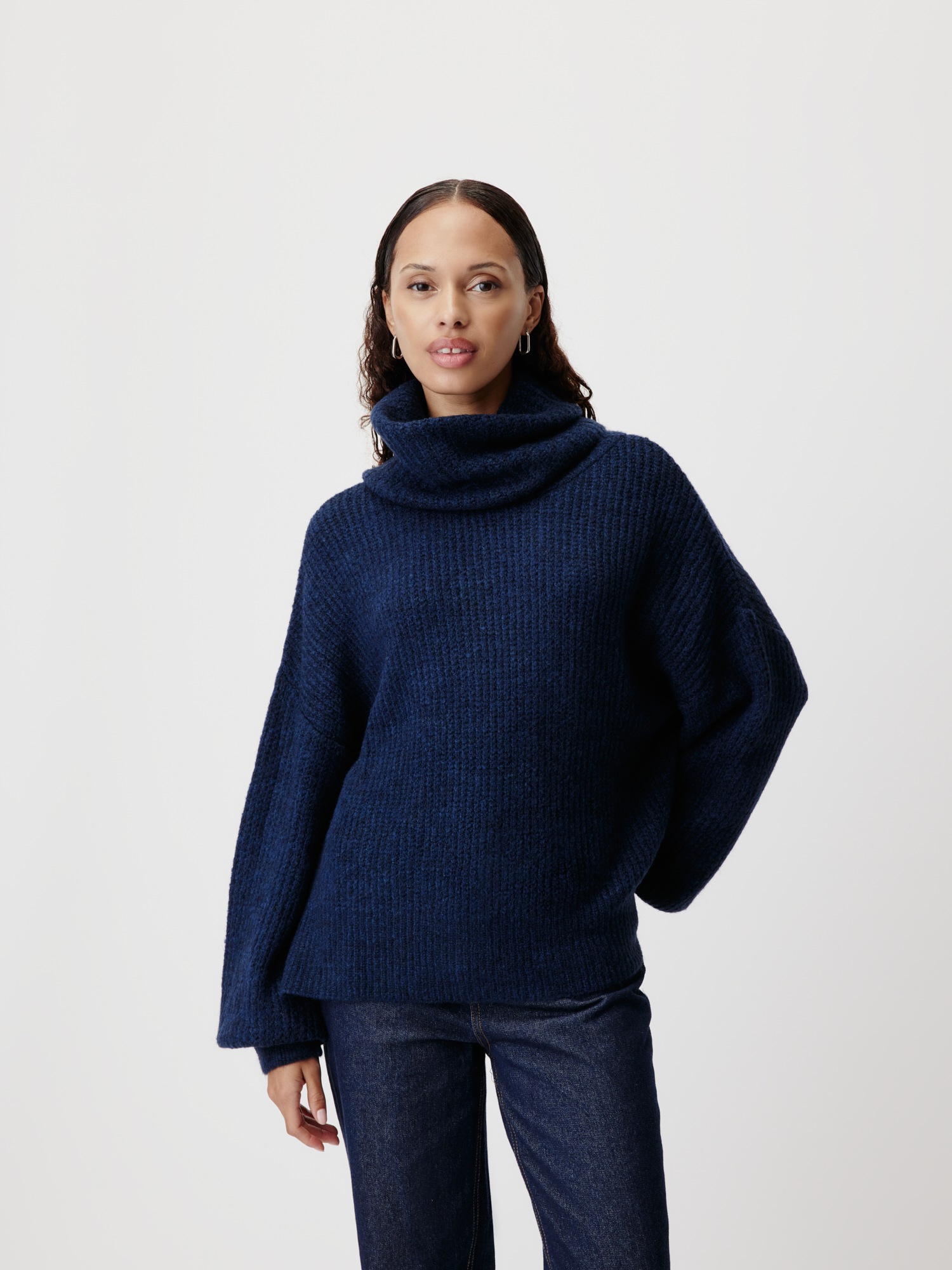 LeGer Strickpullover »Jarine, LeGer by Lena Gercke« Loose fit mit Rundhalsausschnitt