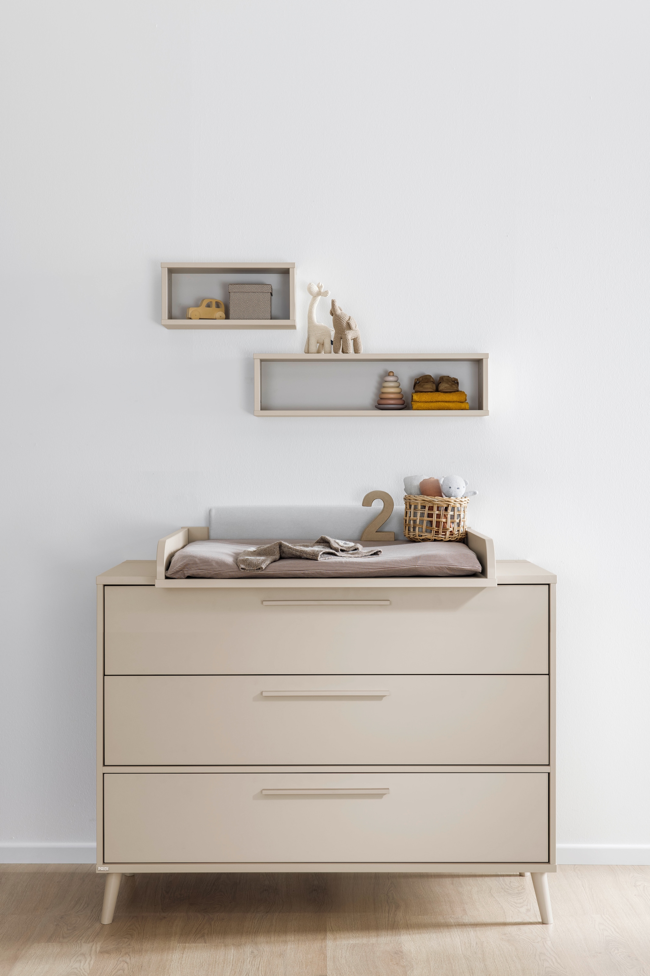 PAIDI Wickelkommode "EEFJE in Beige, 3 Schubladen mit Soft-Close, verschied günstig online kaufen