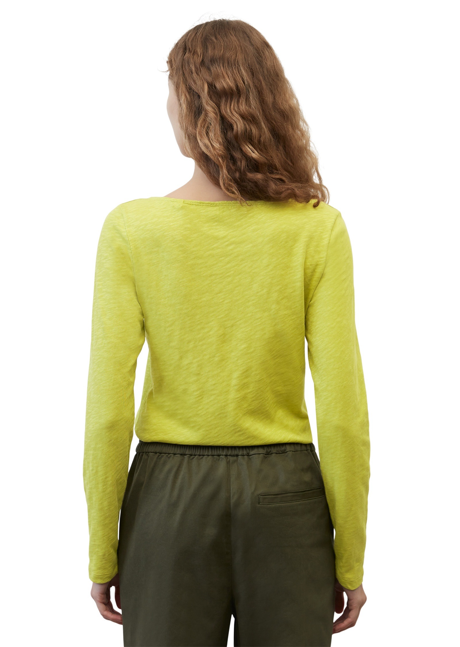 Marc O'Polo Langarmshirt »aus Organic Cotton Slub Jersey«