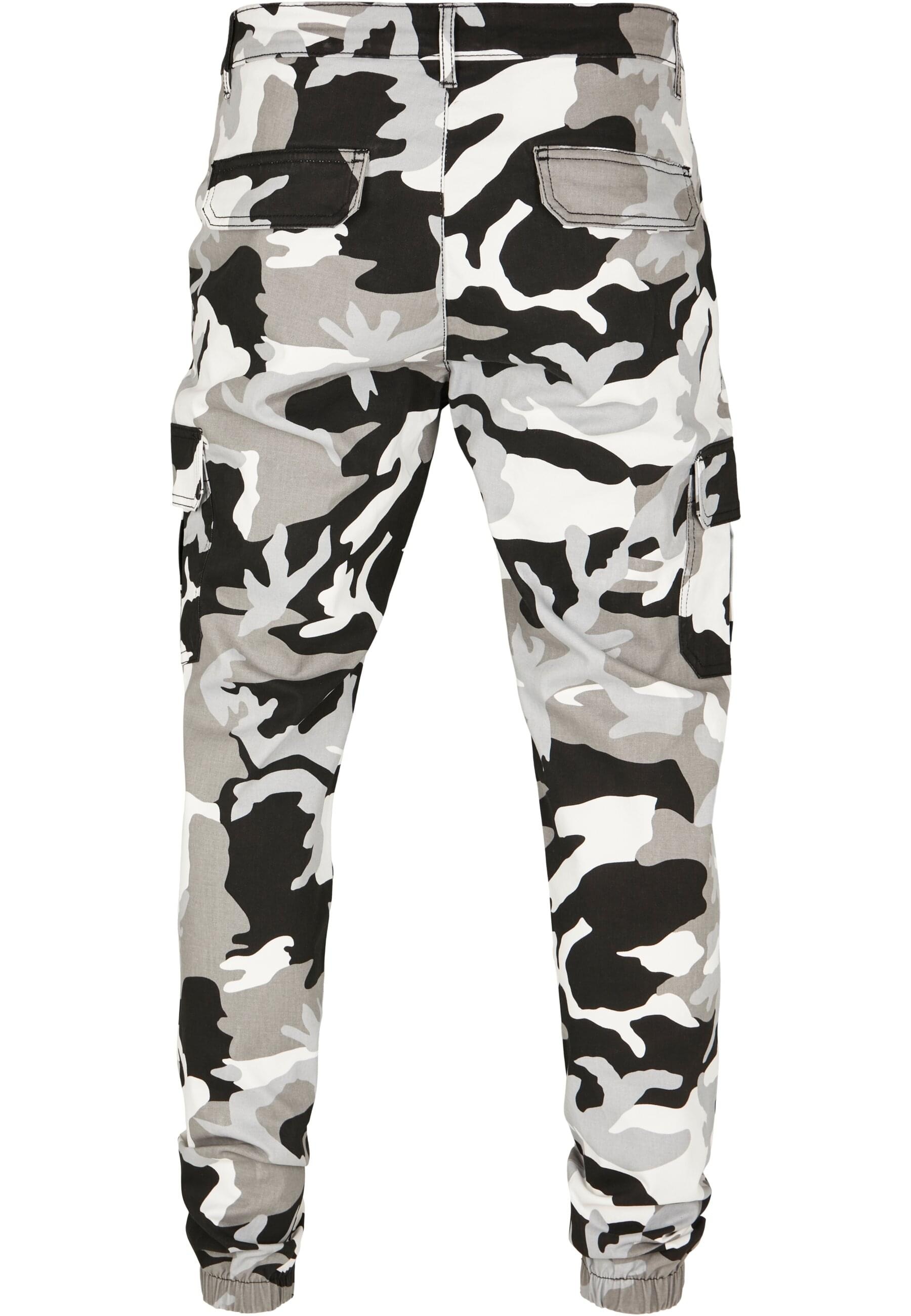 URBAN CLASSICS Cargohose »Männer Camo Cargo Jogging Pants 2.0«, (1 tlg.)