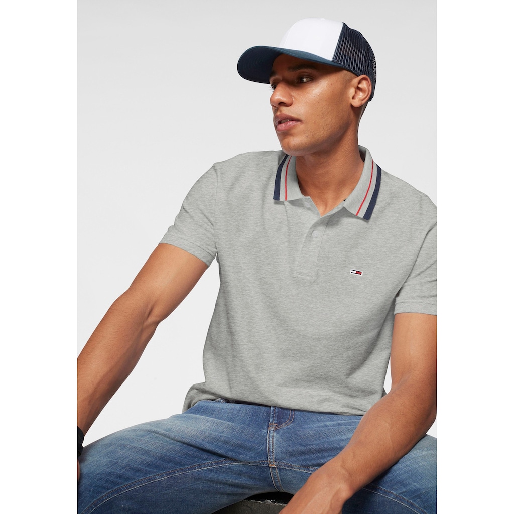 Tommy Jeans Poloshirt »TJM CLASSICS TIPPED STRETCH POLO«