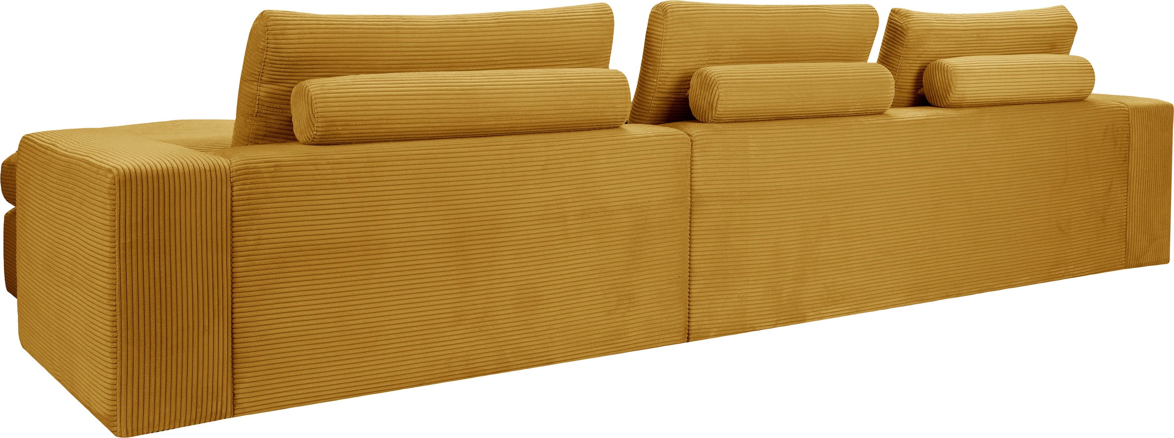 alina Ecksofa »Sandy«, mit Recamiere, in modernem Cordstoff