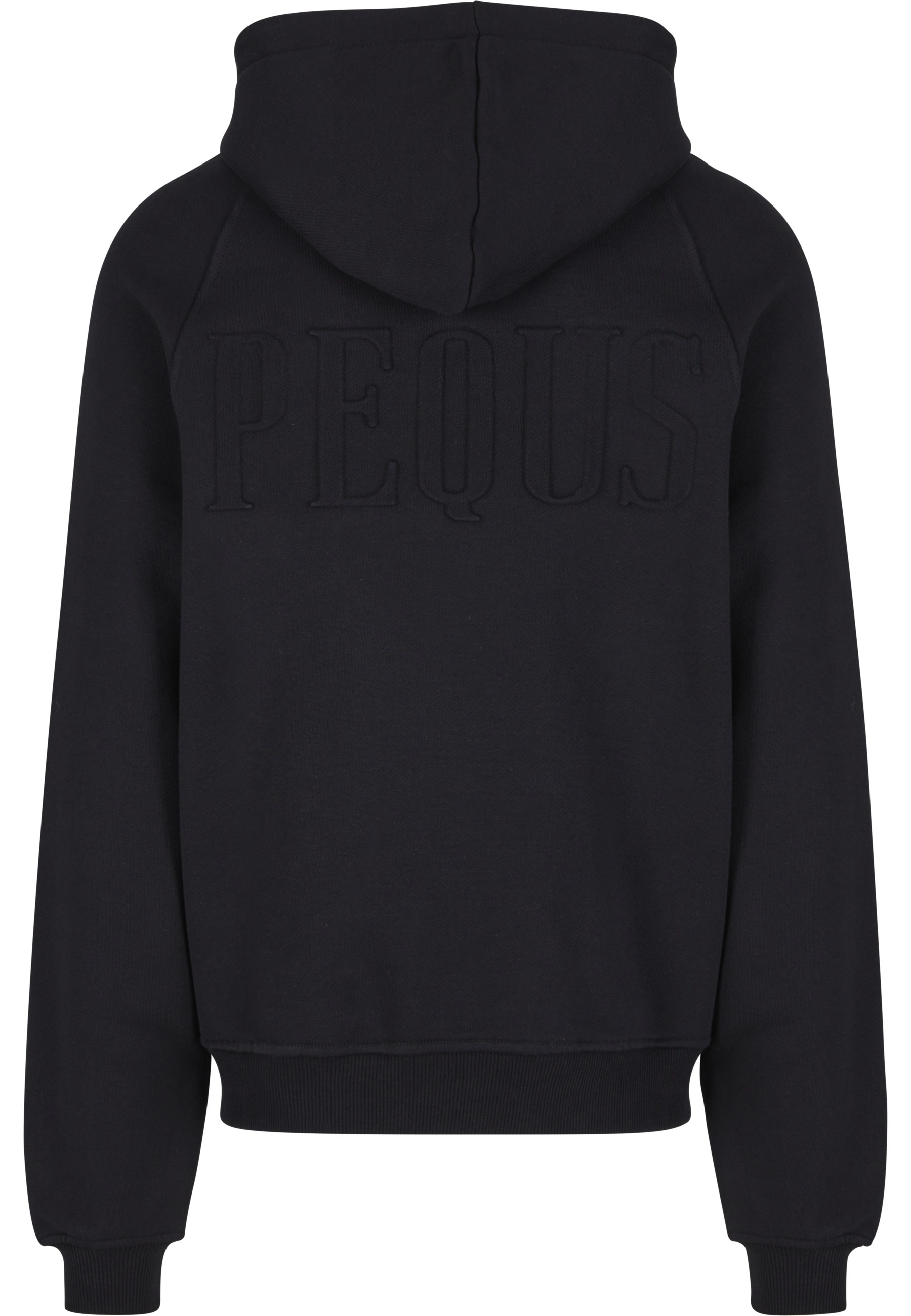 PEQUS Strickpullover »PEQUS PEQUS Debossed Logo Zip-Cardigan« 1