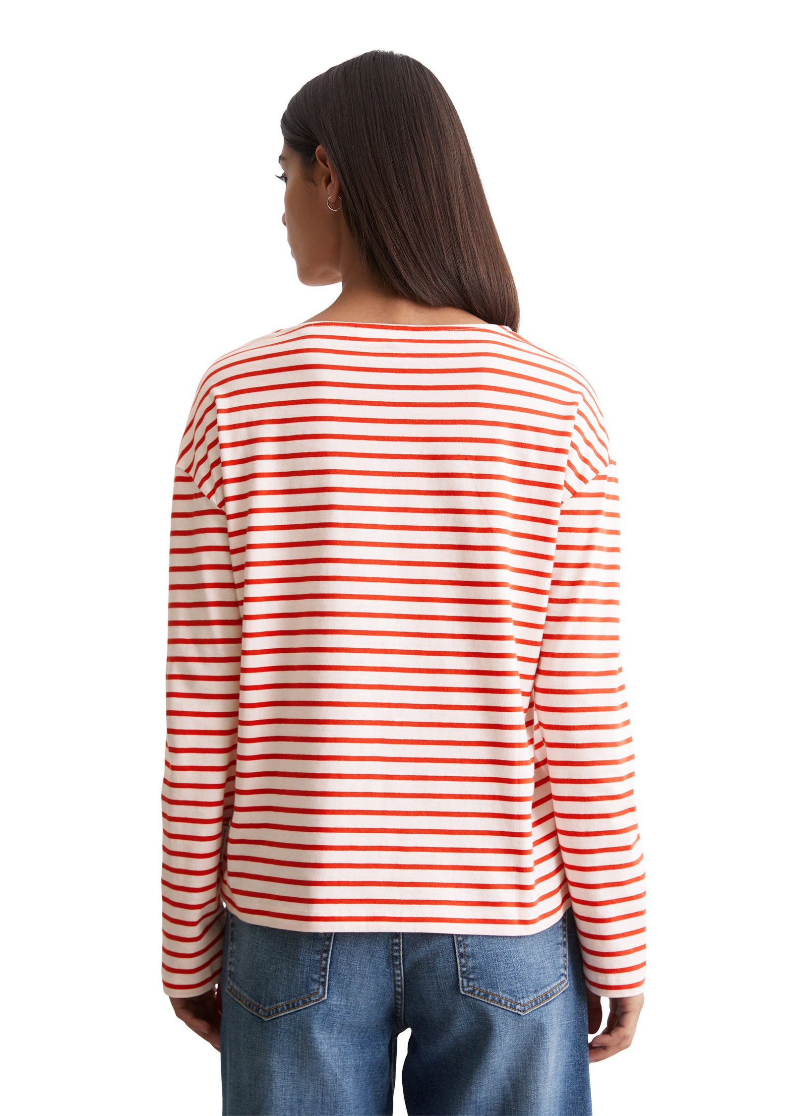 Thumbnail - Marc OPolo DENIM Langarmshirt "aus Organic Cotton"