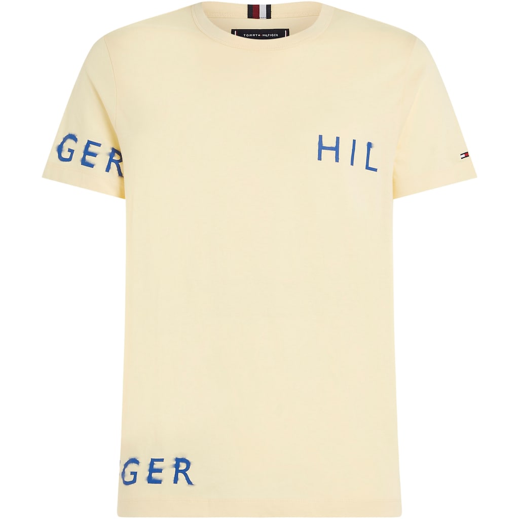 Tommy Hilfiger T-Shirt »MULTI PLACEMENT INK TEE«