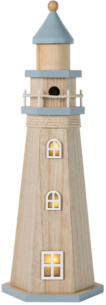 Schneider LED Dekolicht, LED-Objekt Leuchtturm Weiß/Blau kaufen