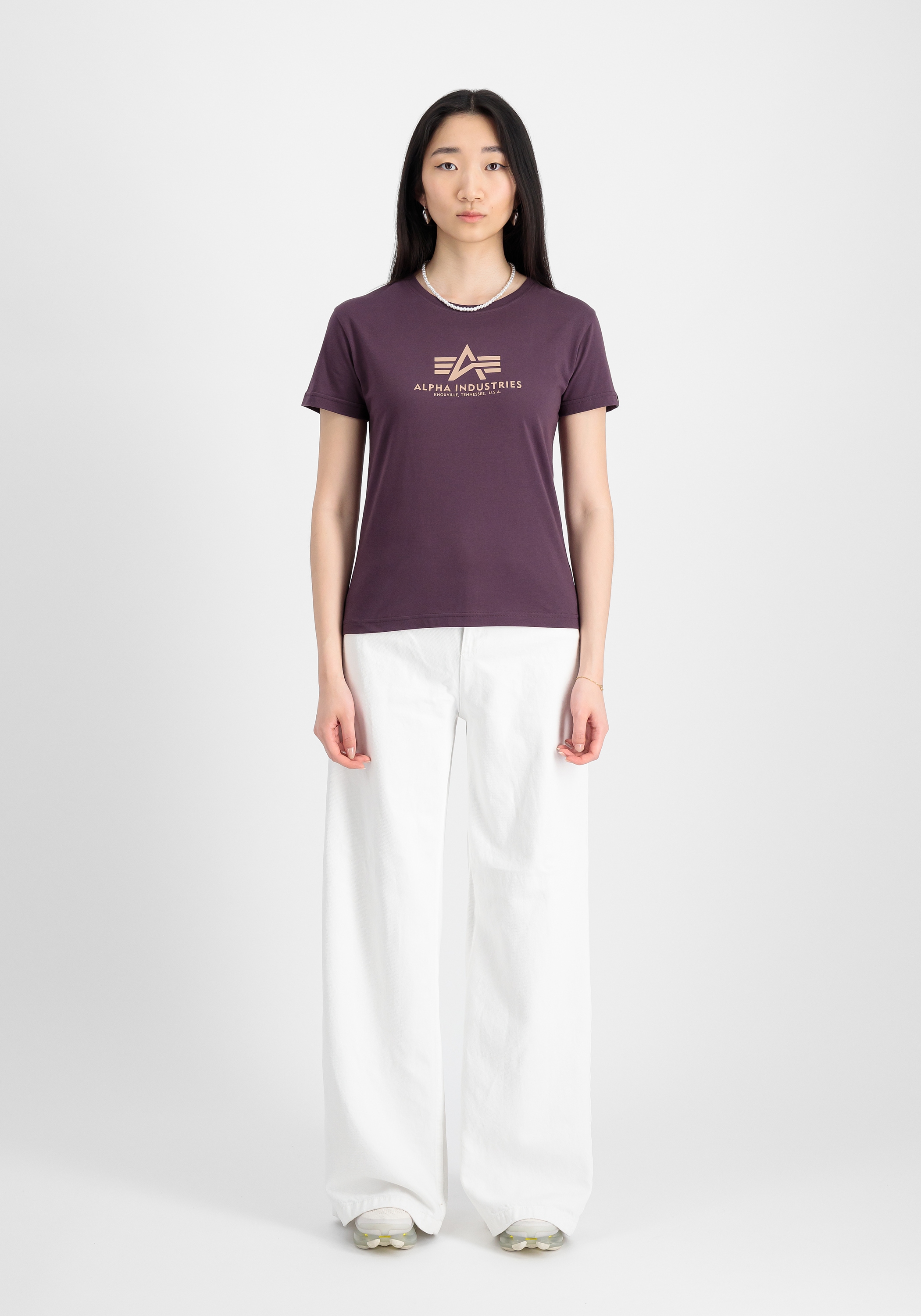 Alpha Industries T-Shirt »Alpha Industries Women - T-Shirts New Basic T-Shirt BL W«
