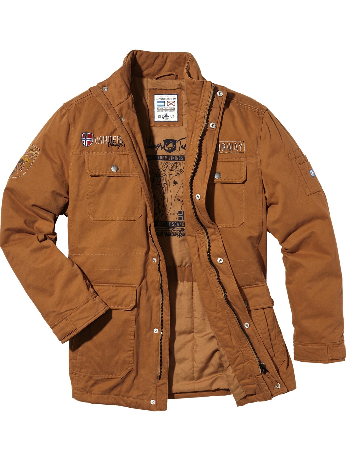 Jan Vanderstorm Fieldjacket »Fieldjacket VALDEMAR«