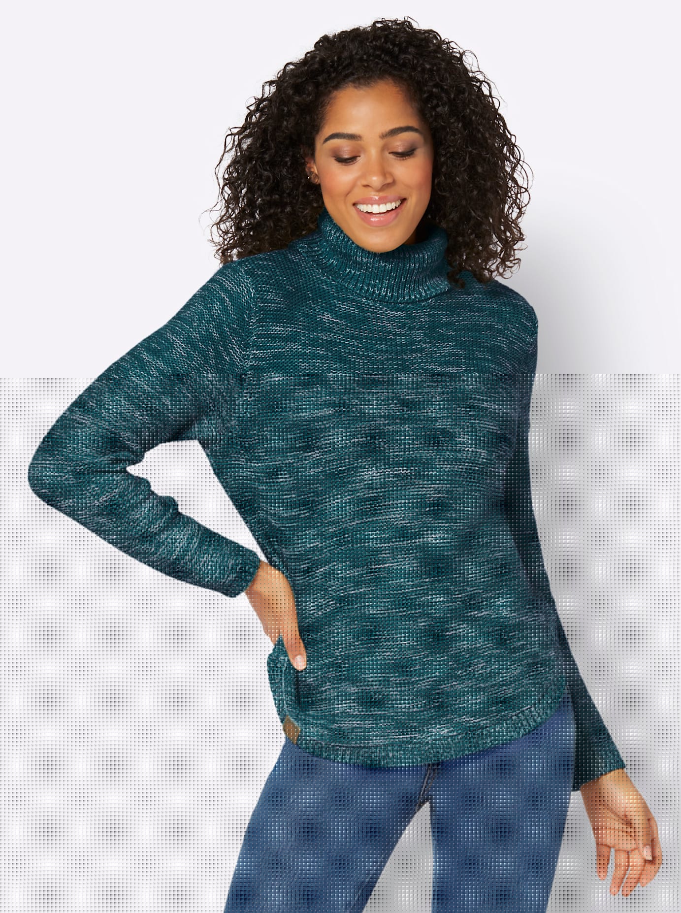 Casual Looks Rollkragenpullover »Pullover«