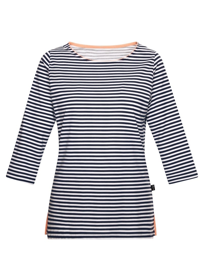 Trigema Longsleeve "TRIGEMA Shirt aus 100% Baumwolle mit 3/4-Arm" 1 Stk. günstig online kaufen