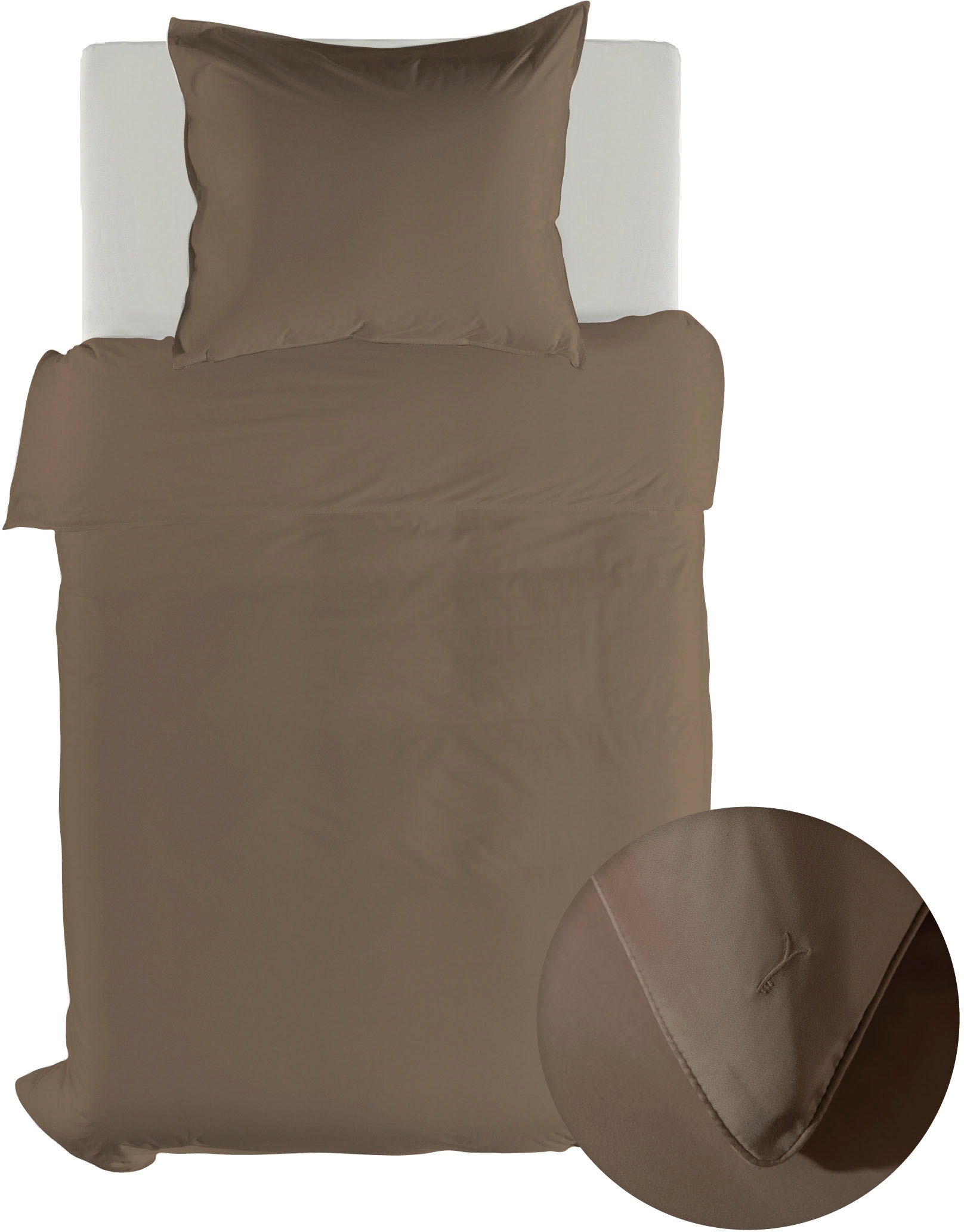 YELLOW Bettwäsche "Suite-New-York" 2 Stk. Bettwäsche aus 100% hochwertigem günstig online kaufen