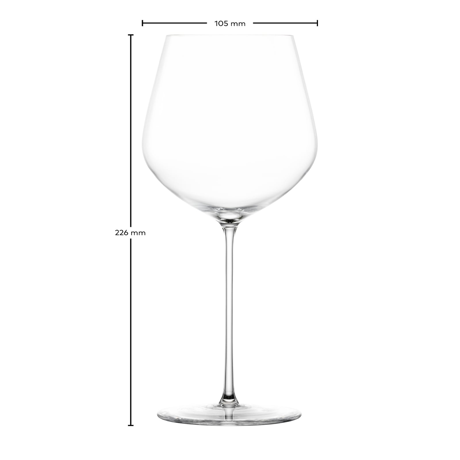 Zwiesel Glas Weinglas »Allround Weingläser VUELO 640 ml 6er Set transparent« Spülmaschinengeeignet