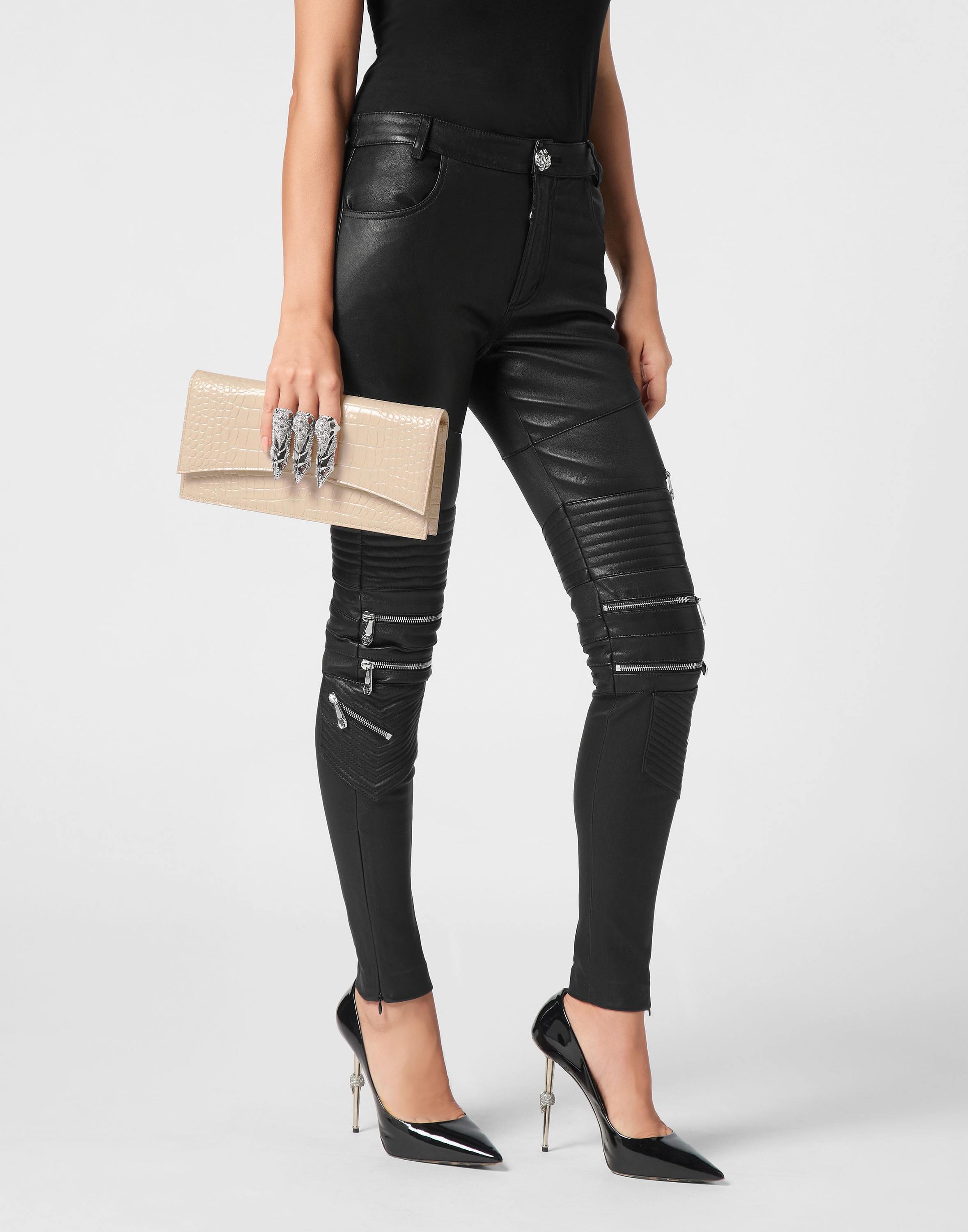 PHILIPP PLEIN Handtasche »Gothic Plein Crocco Print«