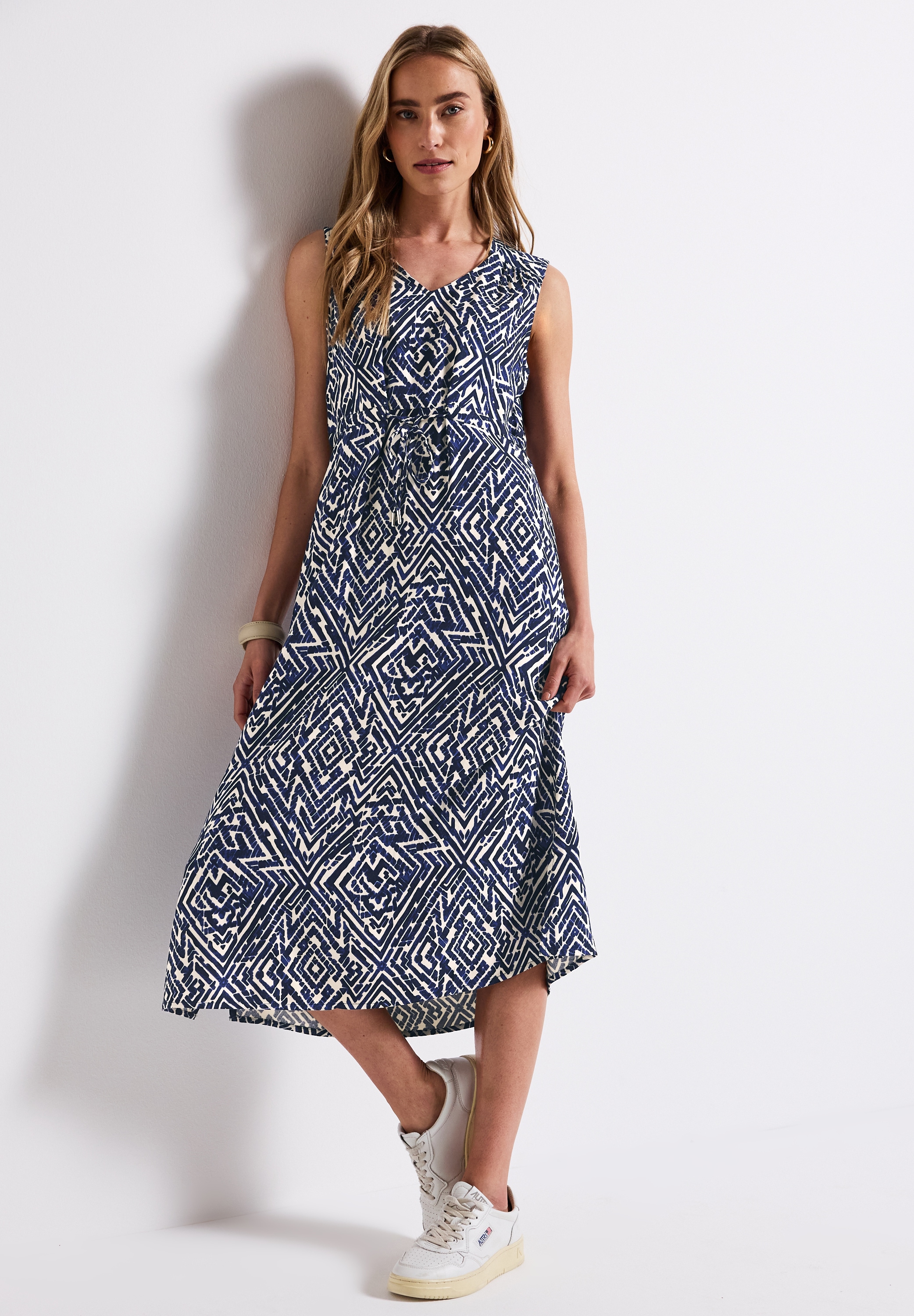 STREET ONE Maxikleid Ohne Taschen aus Viskose