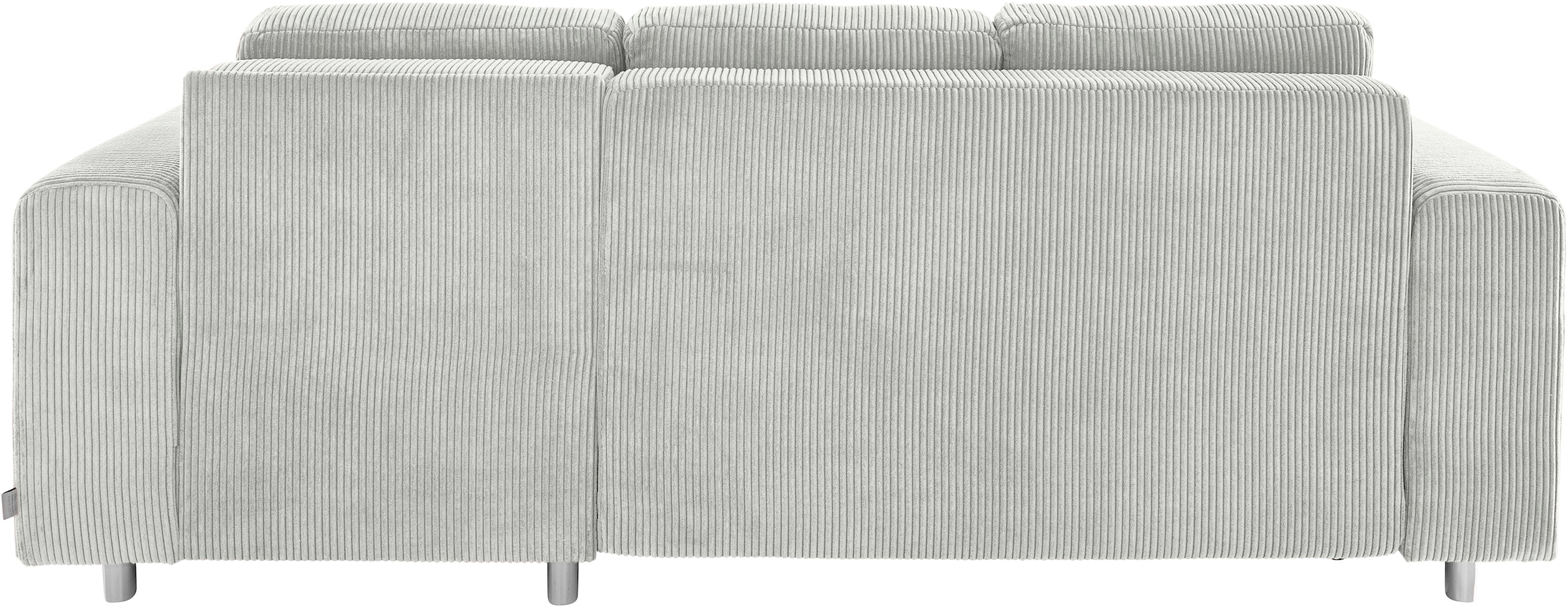Guido Maria Kretschmer Home&Living Ecksofa »Györ«, L-Form, wahlweise mit Bettfunktion und Bettkasten incl. 2 Zierkissen