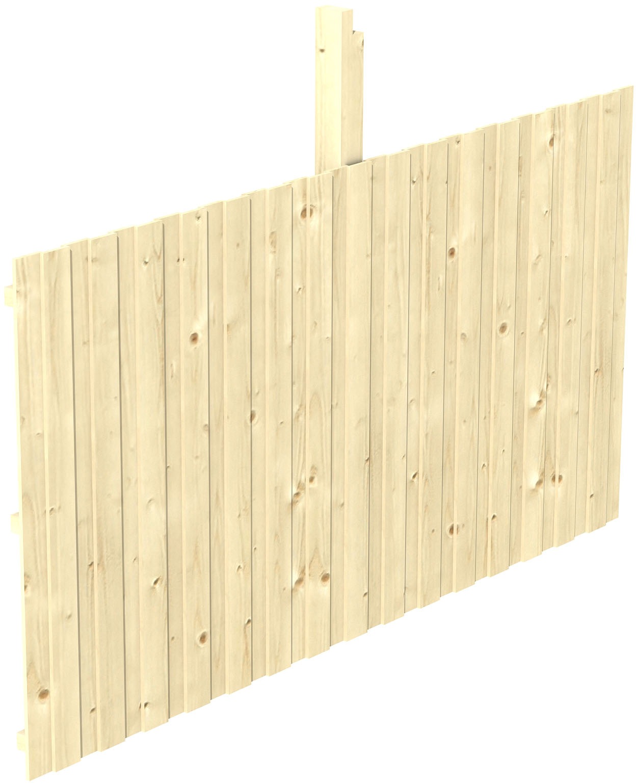 Skanholz Carport-Rückwand aus Deckeschalung 20x120mm günstig online kaufen