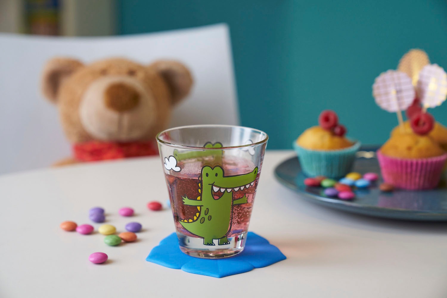 LEONARDO Kinderbecher »BAMBINI  Krokodil« 215 ml, 6-teilig