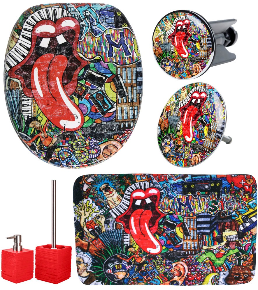 Thumbnail - Sanilo Badaccessoire-Set "Graffiti"