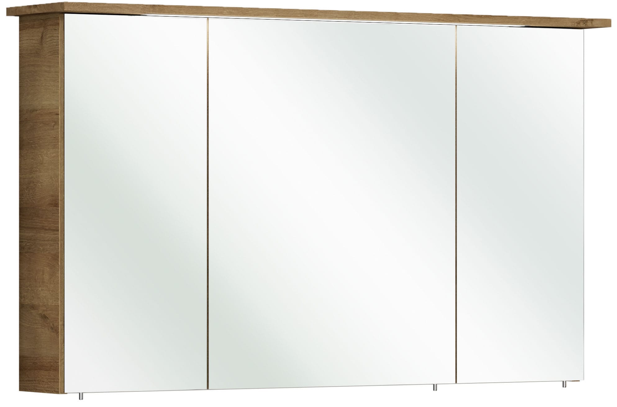 Saphir Spiegelschrank "Quickset 318, mit drei Spiegeltüren, 115cm breit" 1 Stk. tlg.