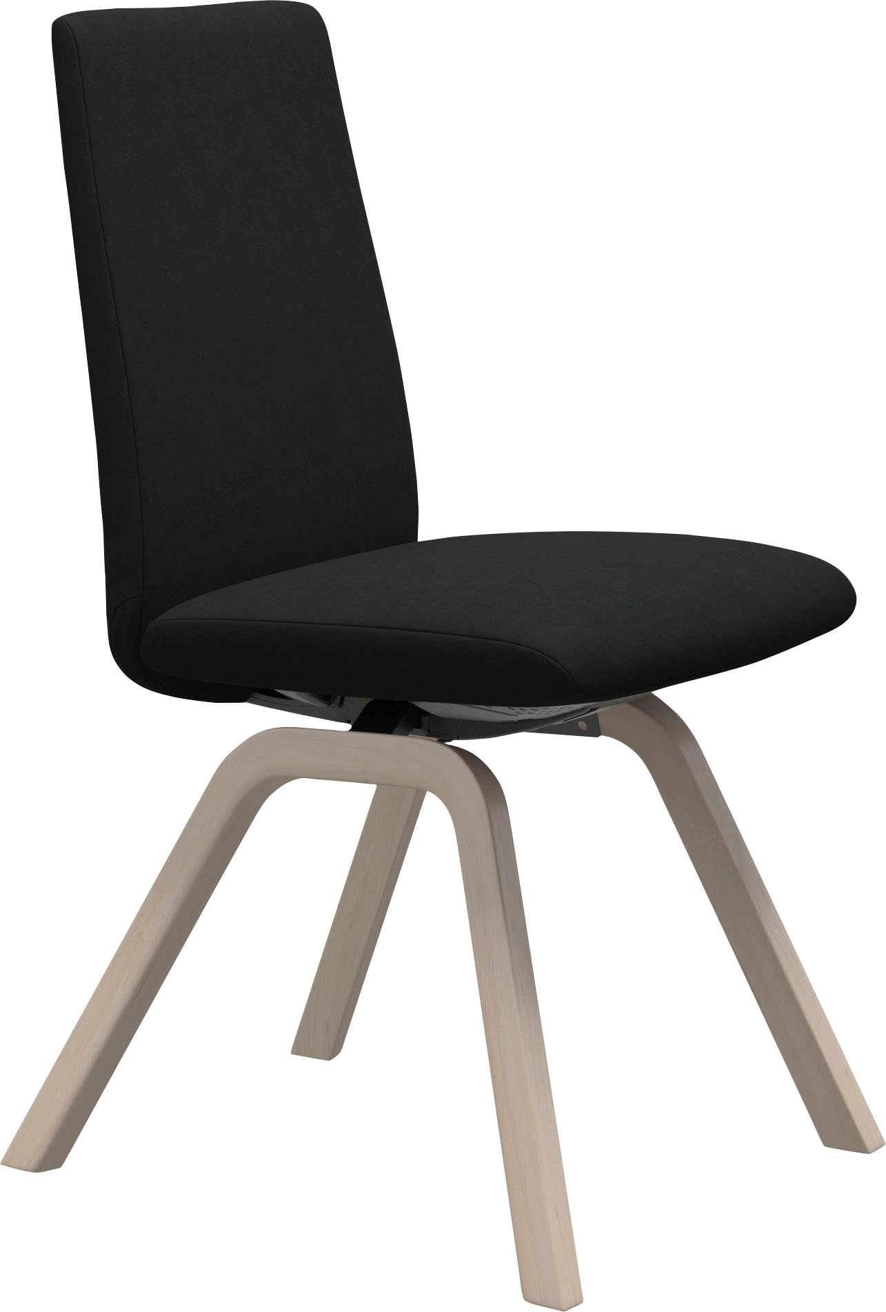 Stressless Polsterstuhl "Laurel" () Low Back, Größe M, mit schräggestellten Beinen in Eiche gekalkt