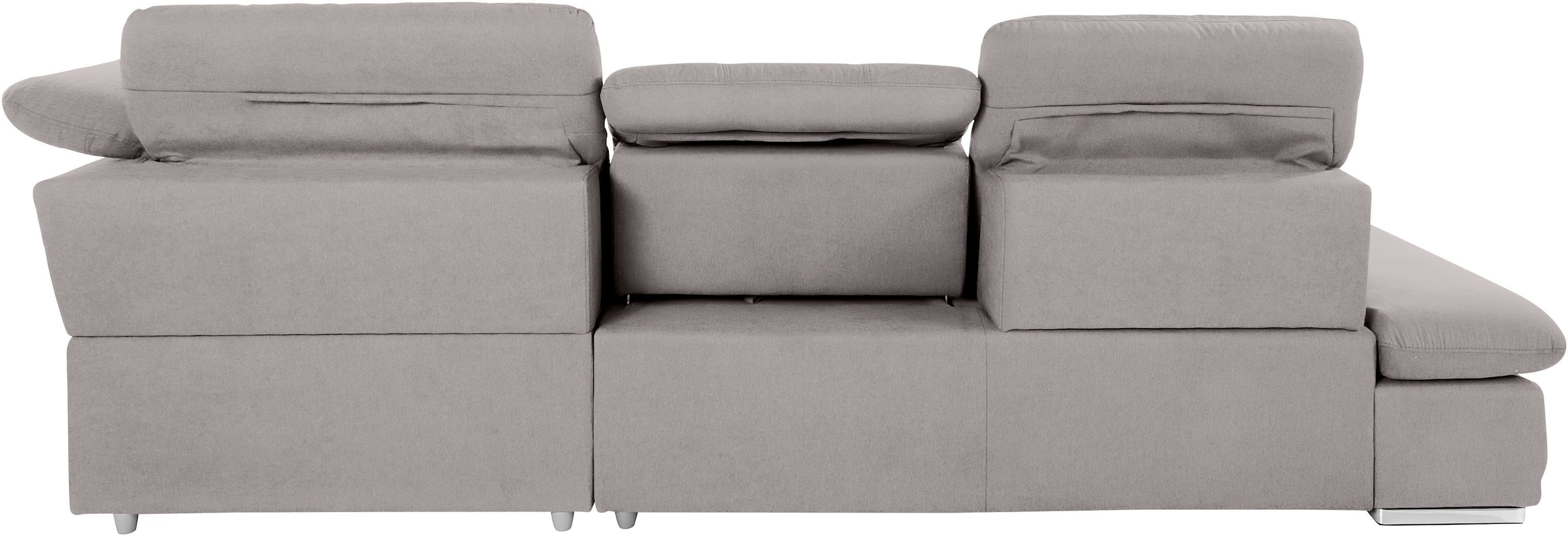 COTTA Ecksofa »Holiday L-Form mit Sitztiefen-, Armteil- und Kopfteilverstellung« wahlweise mit Bettfunktion & Bettkasten