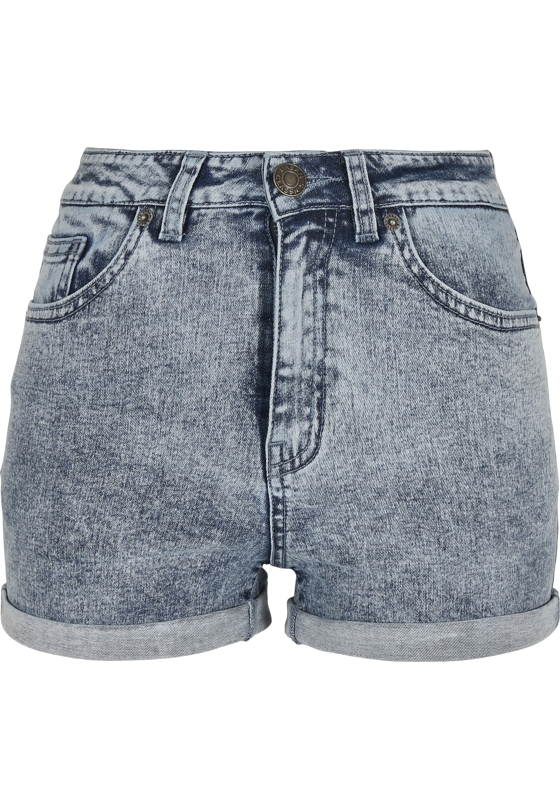 URBAN CLASSICS Stoffhose "Urban Classics Damen Ladies 5 Pocket Shorts" günstig online kaufen