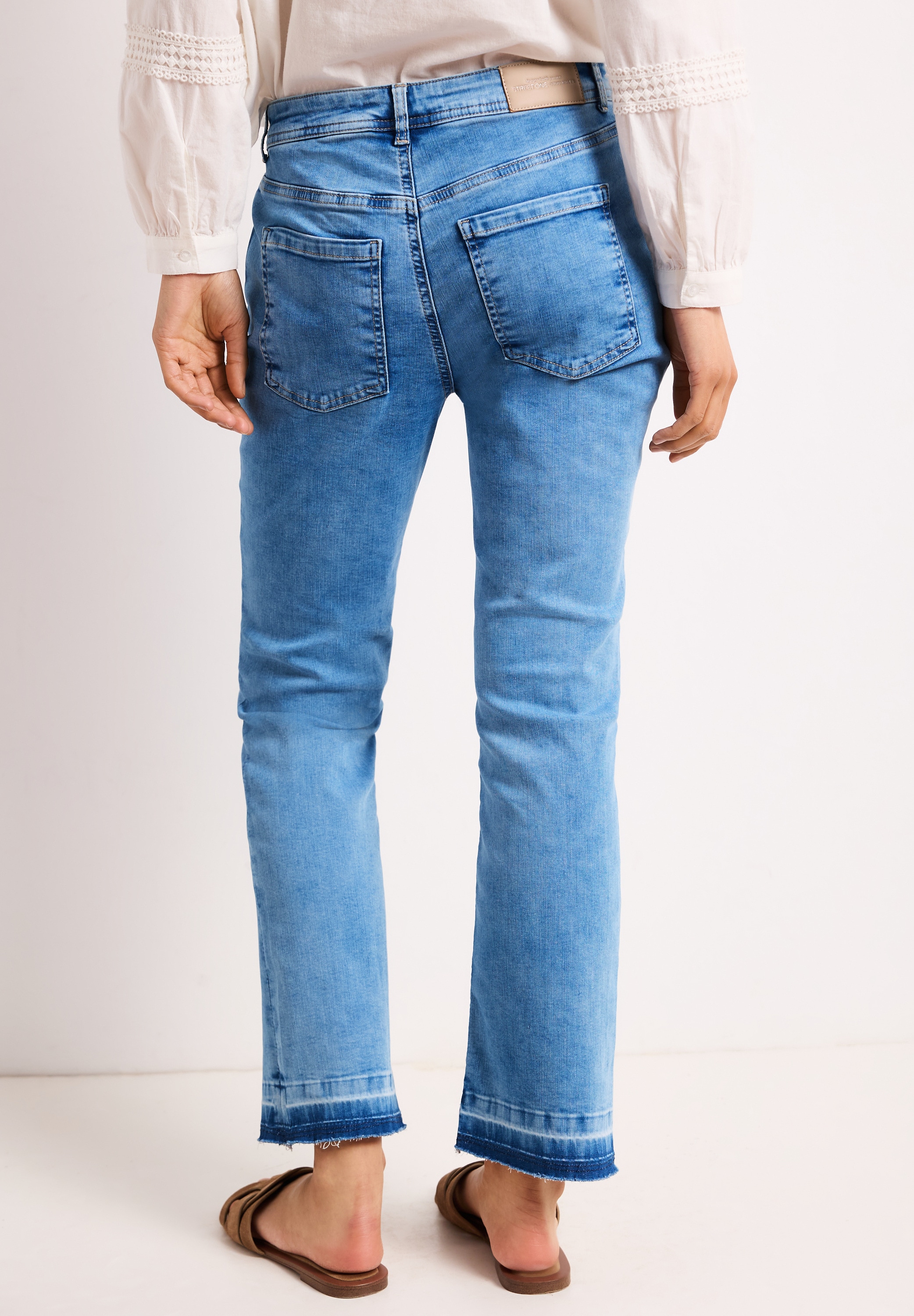 STREET ONE Slim-fit-Jeans High Waist günstig online kaufen