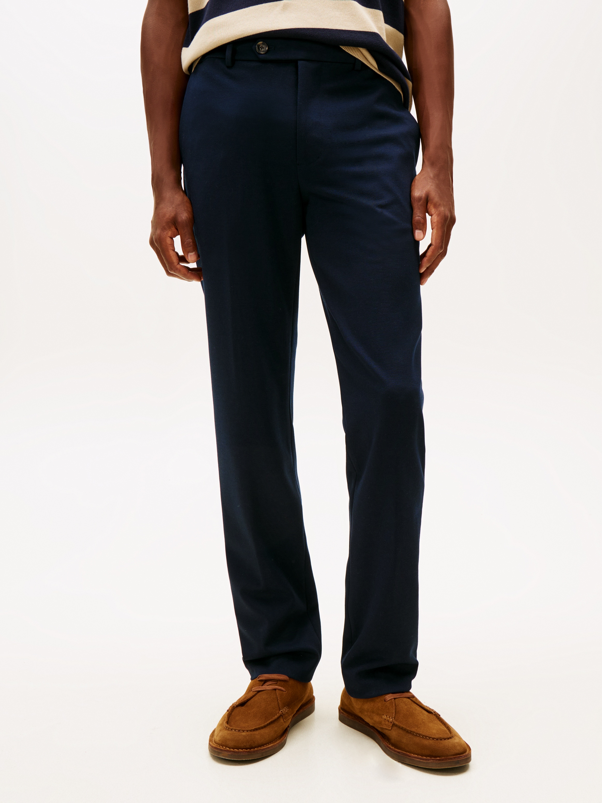 Tommy Hilfiger 5-Pocket-Hose "PUNTO MILANO" Straight Leg Fit, mit raffinier günstig online kaufen