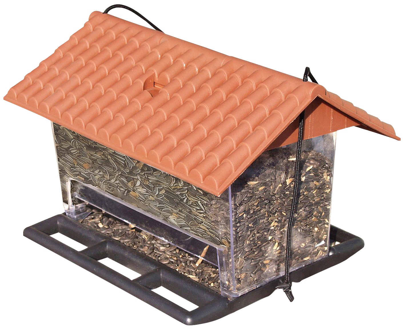 WINDHAGER Vogelhaus "Ranch, Vogelfutterhaus für Wildvogelarten", B/H/T: 20cm x 31cm x 31cmholzfarben, Tierhäuser, Futterstation inkl. Aufhängung,